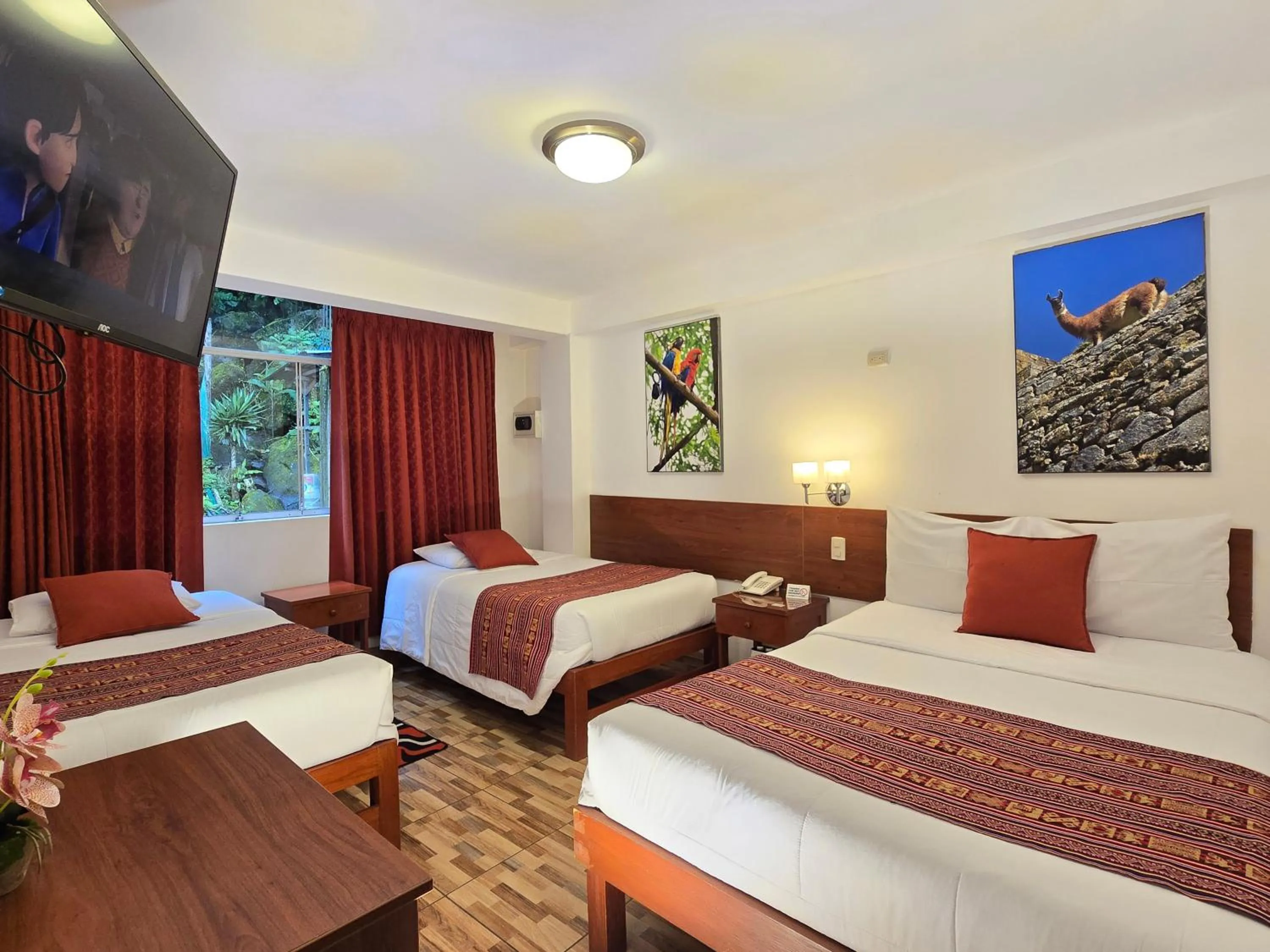 Bed in Viandina Machupicchu