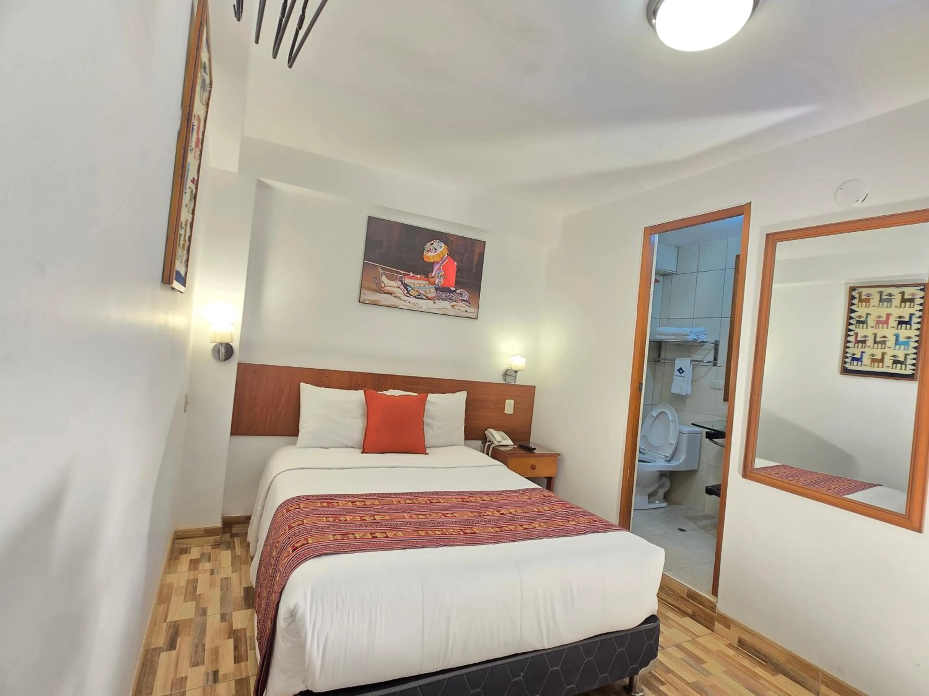 Bed in Viandina Machupicchu