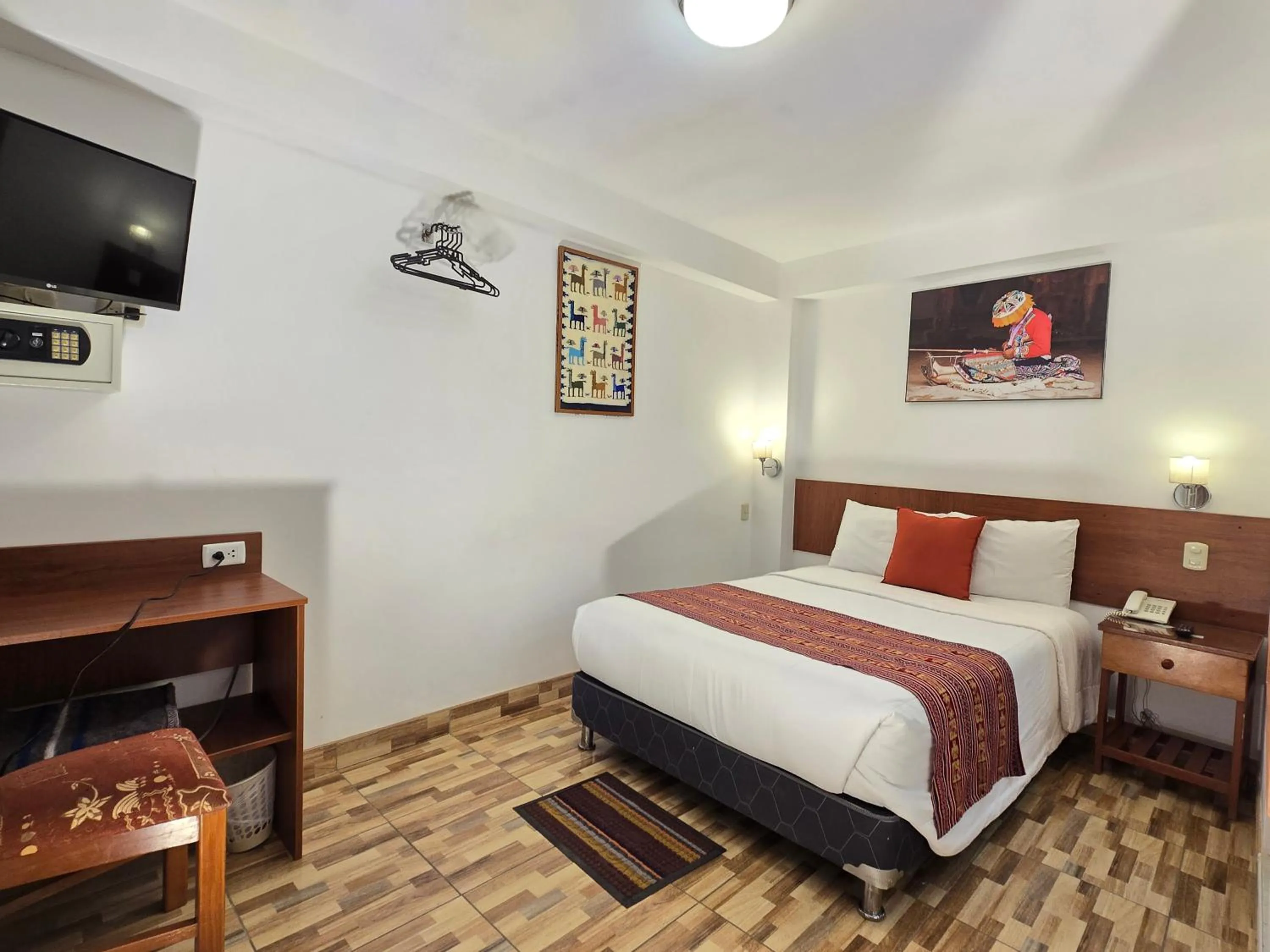 Bed in Viandina Machupicchu