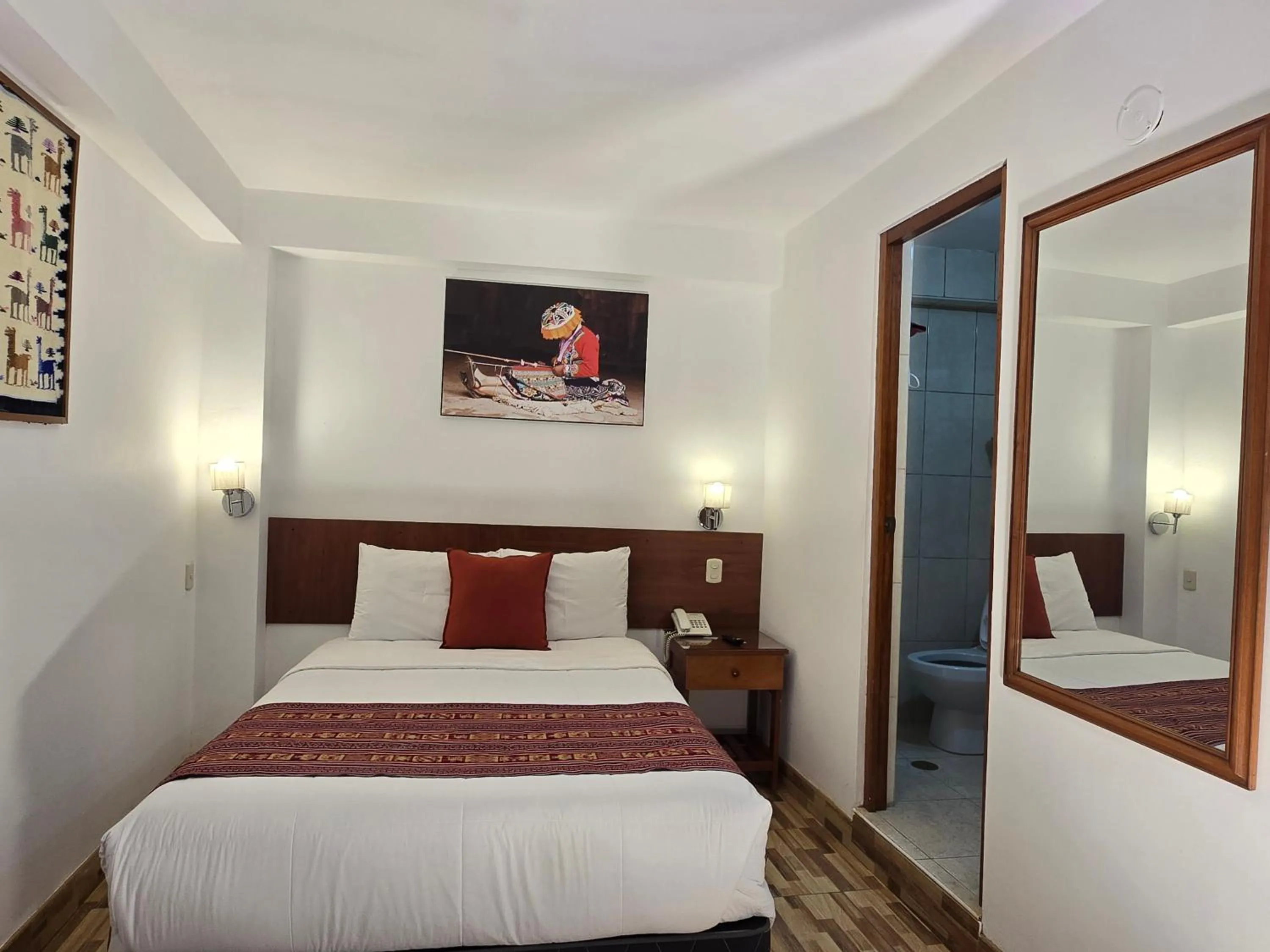 Bed in Viandina Machupicchu