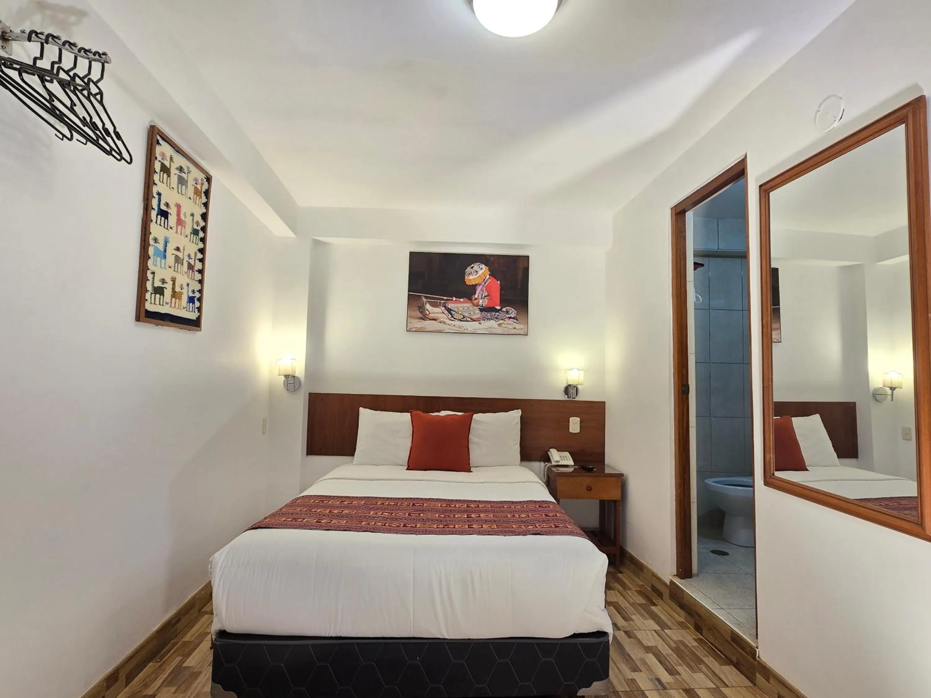 Bed in Viandina Machupicchu