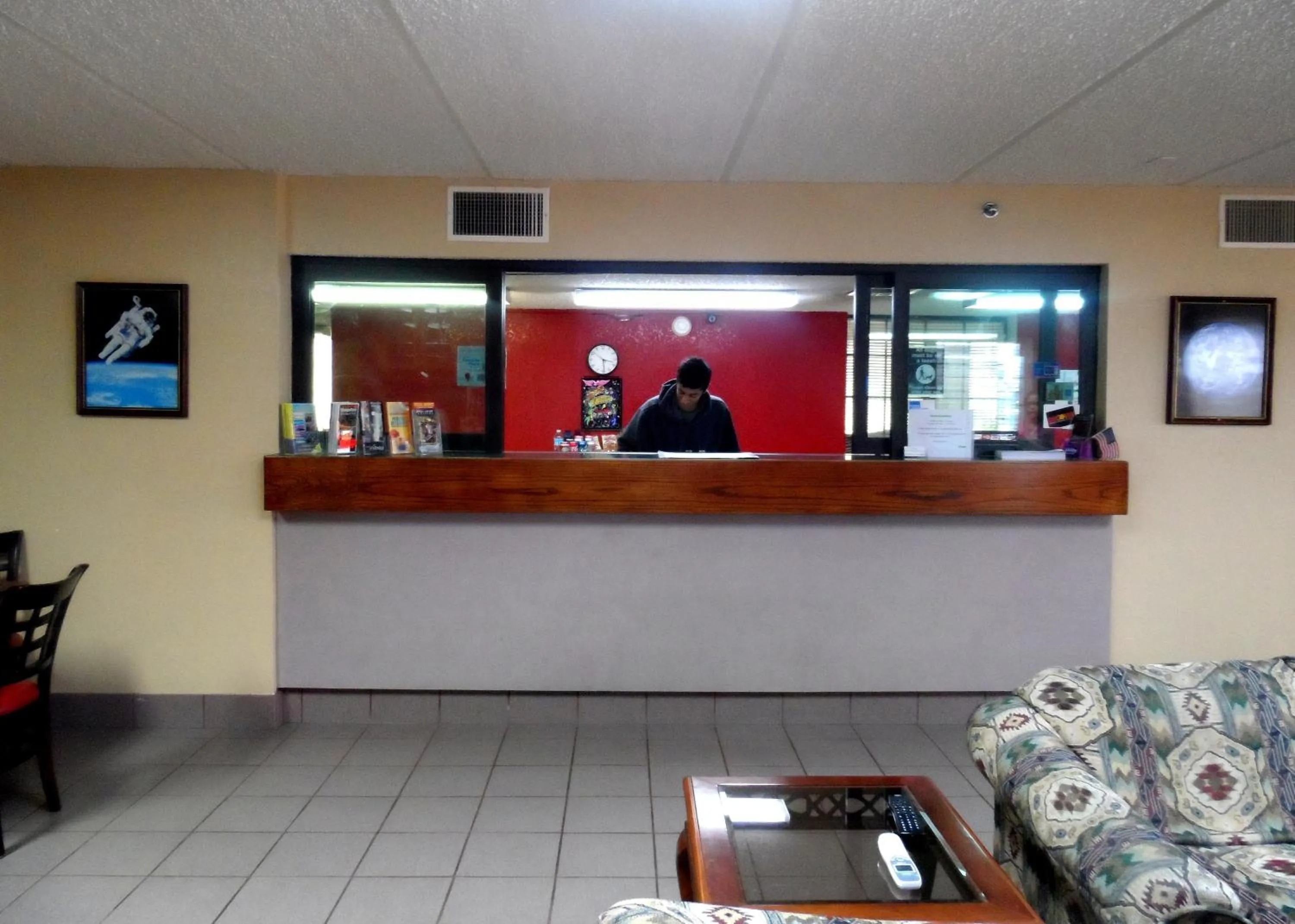 Lobby or reception in Budgetel Inn Houston/Nasa