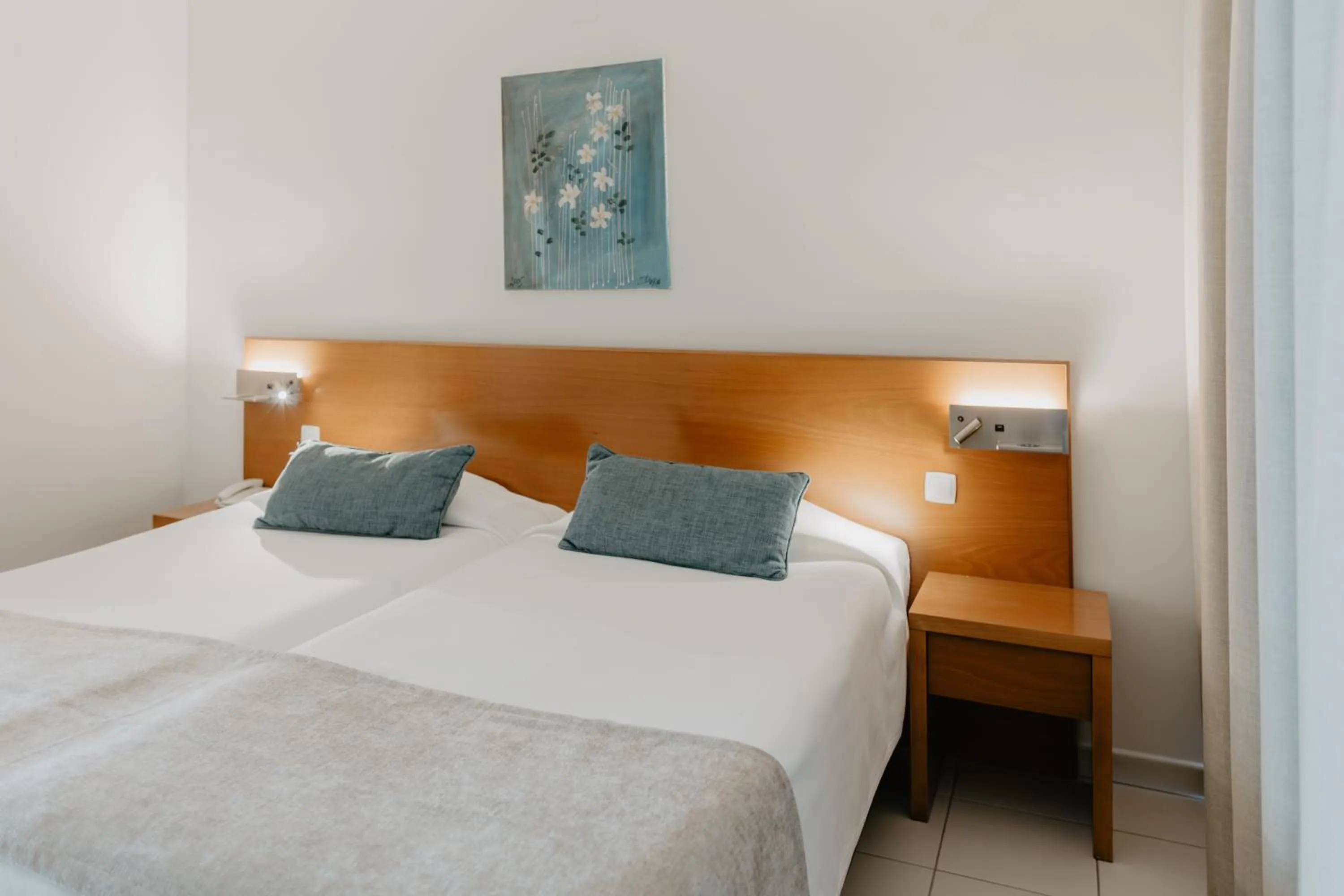 Bed in Hotel Sao Sebastiao de Boliqueime