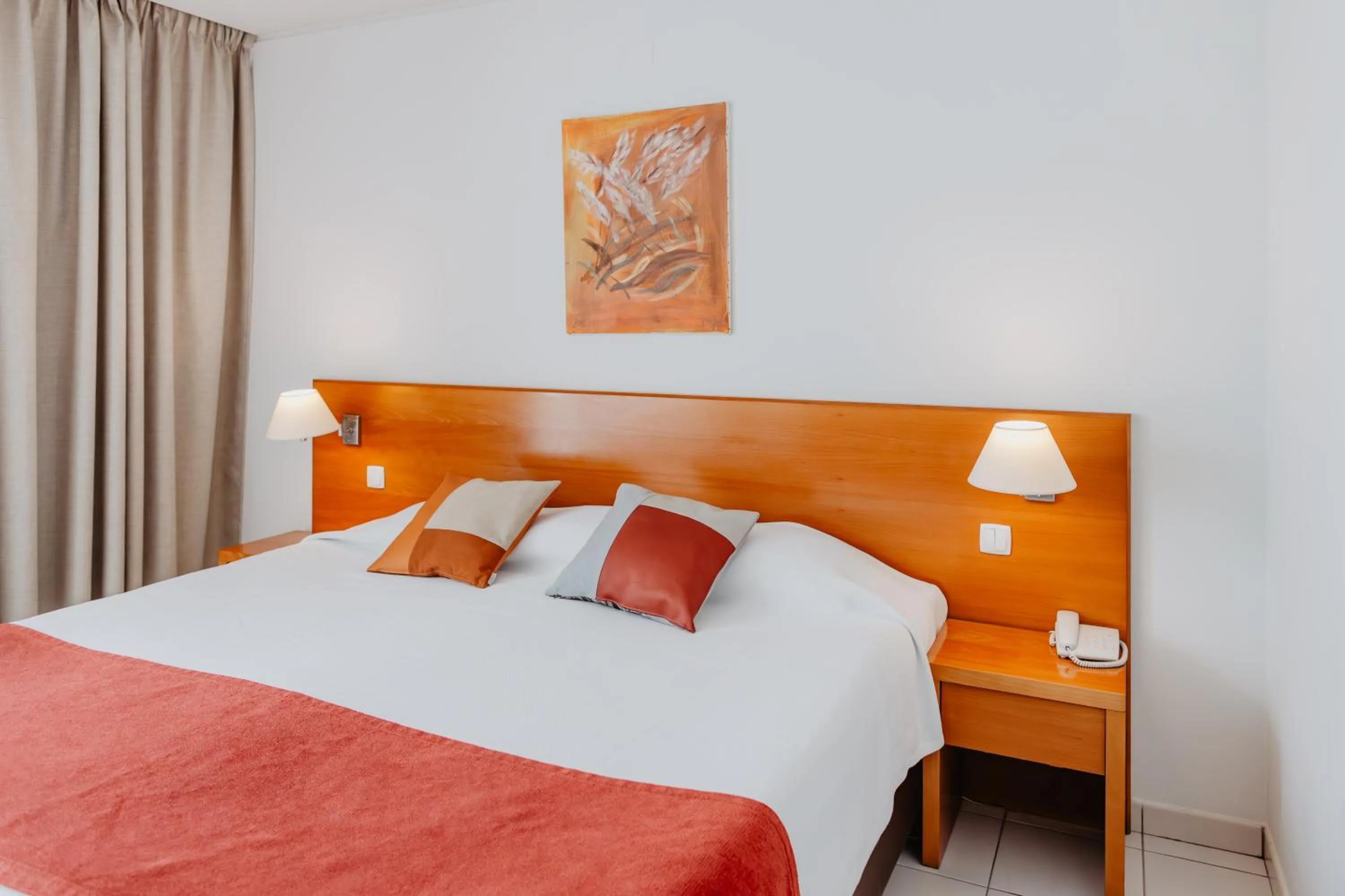 Bed in Hotel Sao Sebastiao de Boliqueime