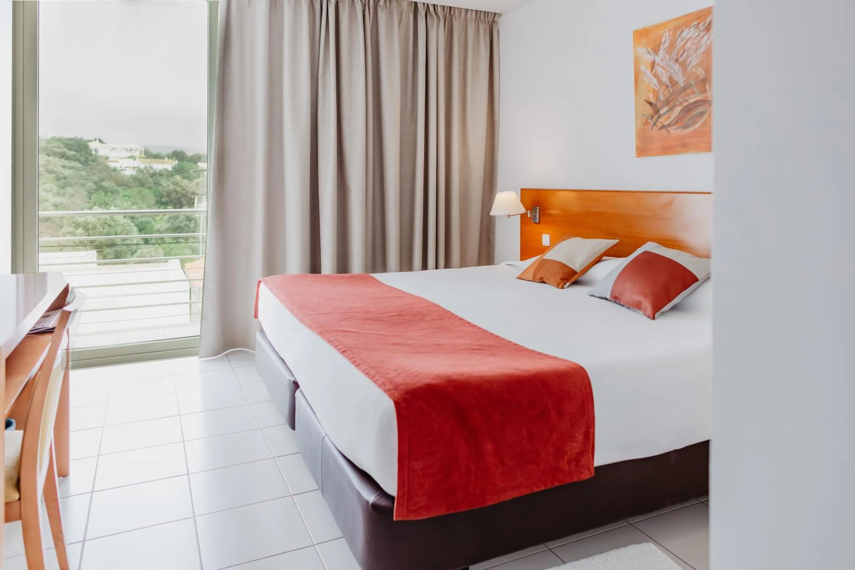 Bed in Hotel Sao Sebastiao de Boliqueime