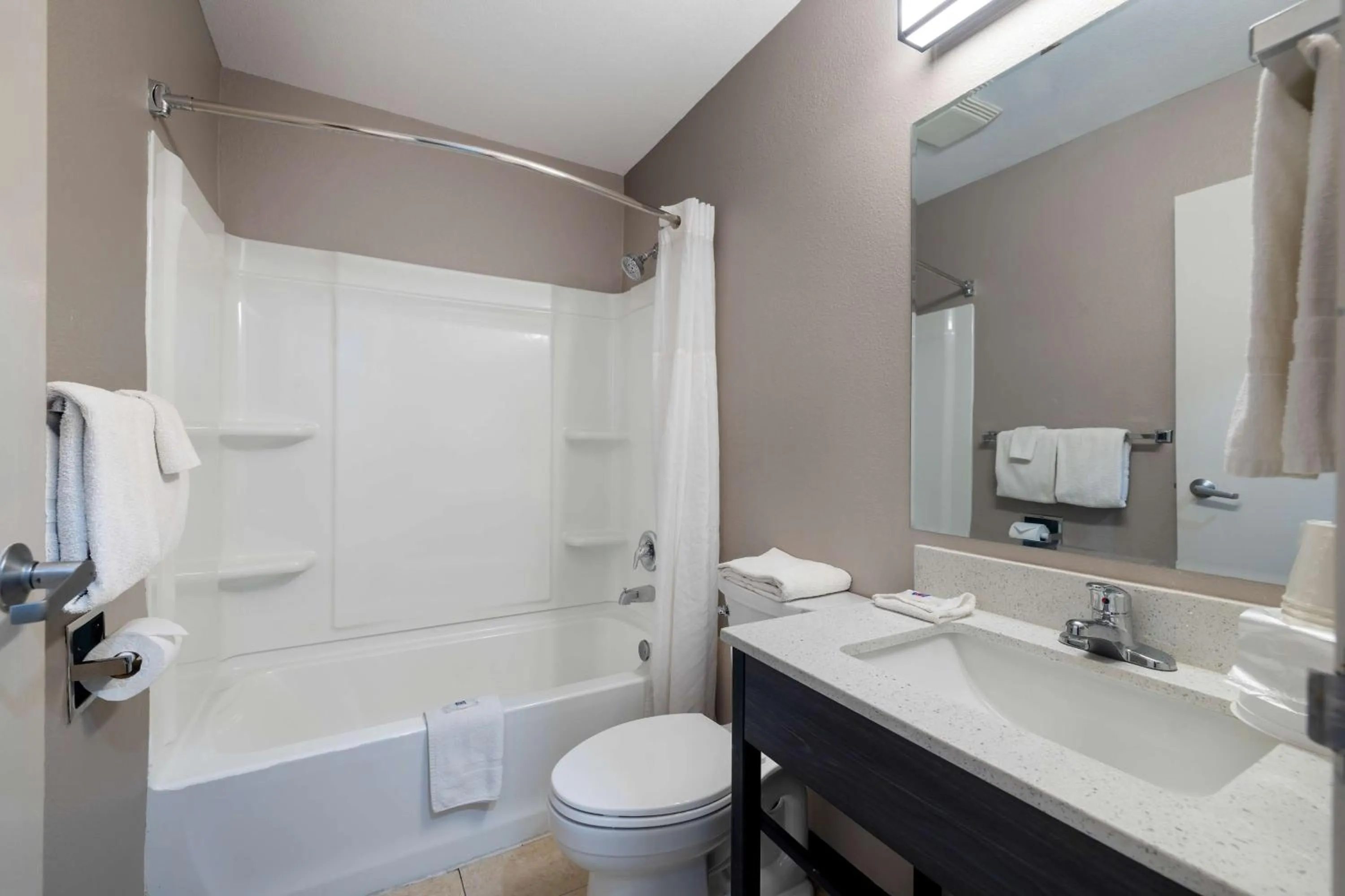 Bathroom in Motel 6-McAllen, TX - East