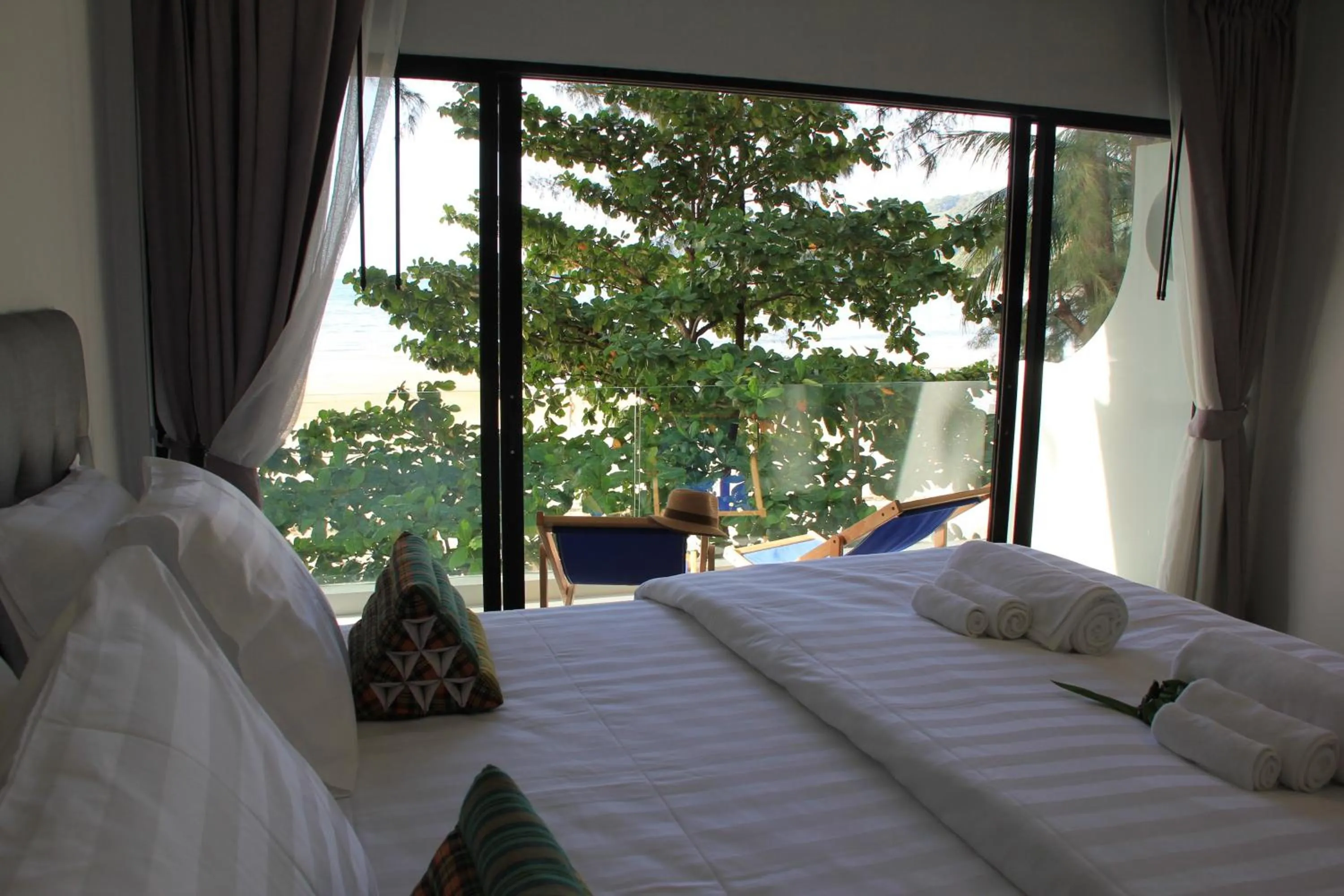 Property building, Bed in Thai Kamala Beach Front