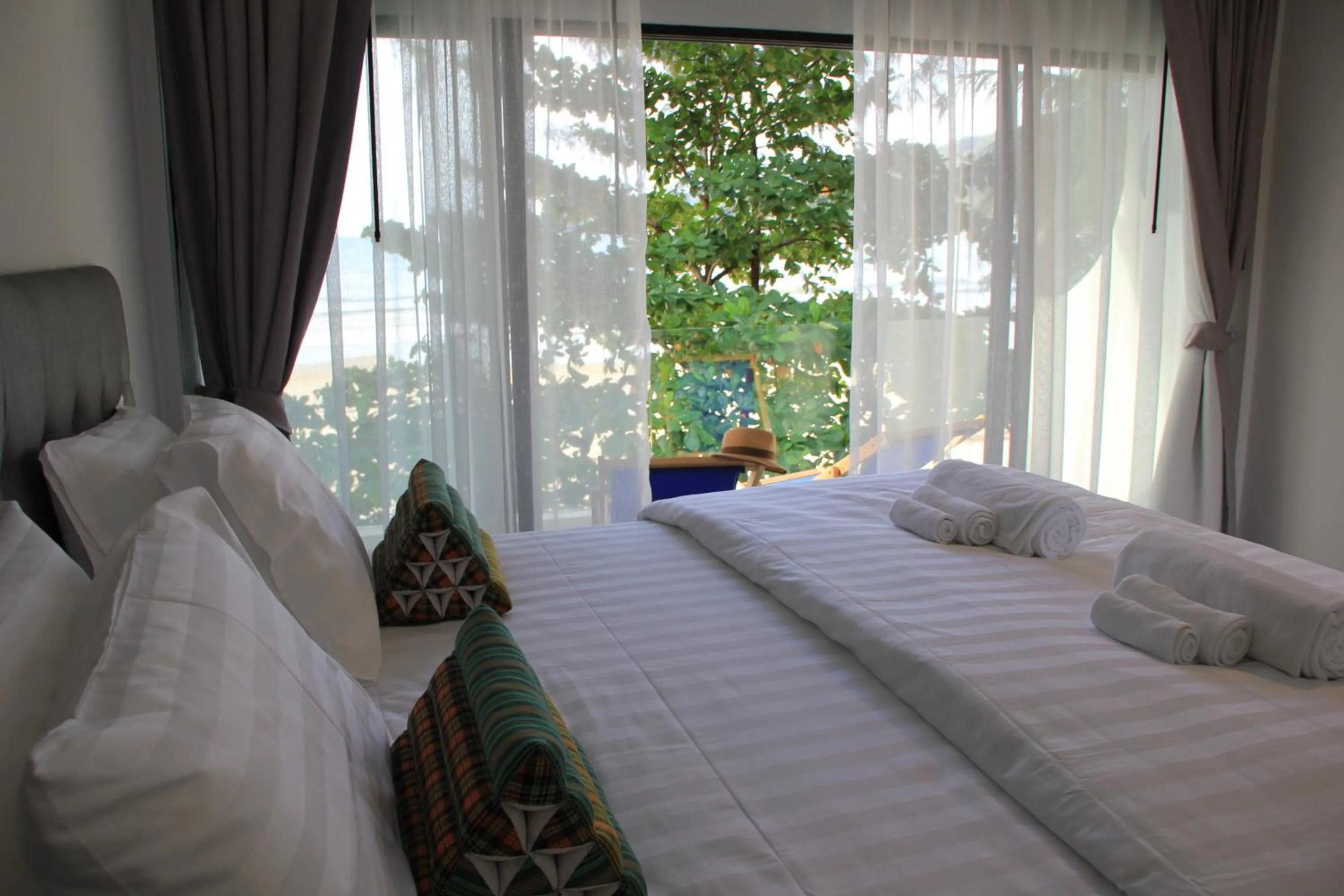 Bed in Thai Kamala Beach Front