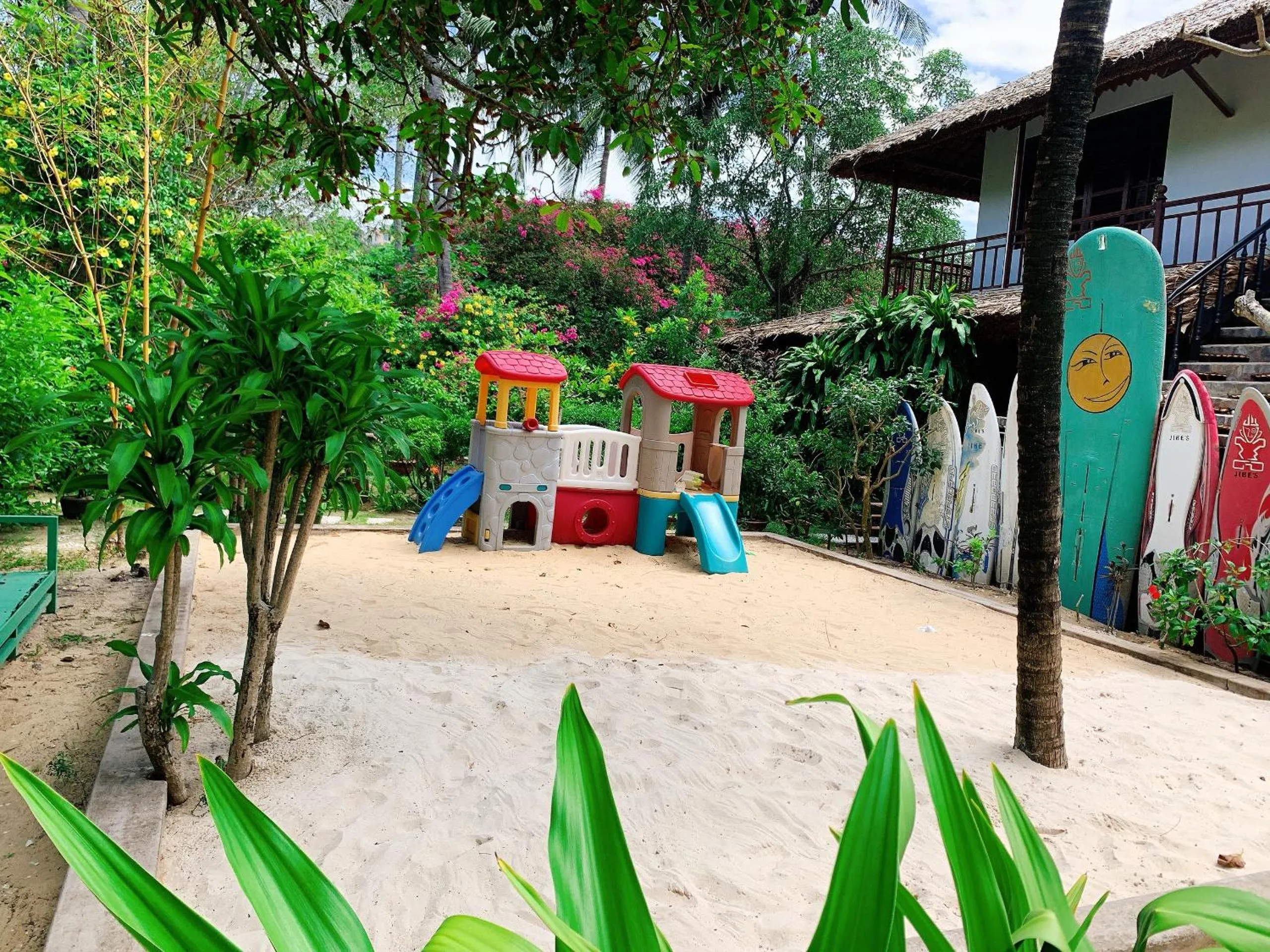 Property building in Full Moon Beach Resort