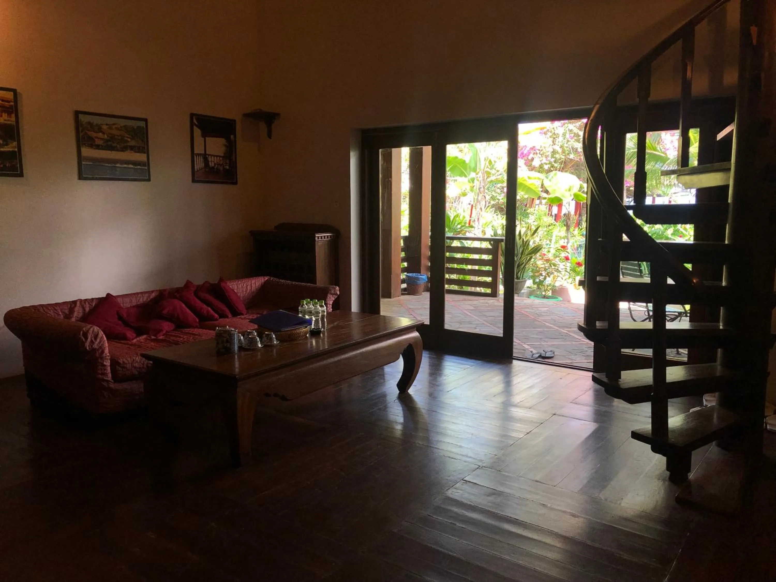 Living room in Full Moon Beach Resort