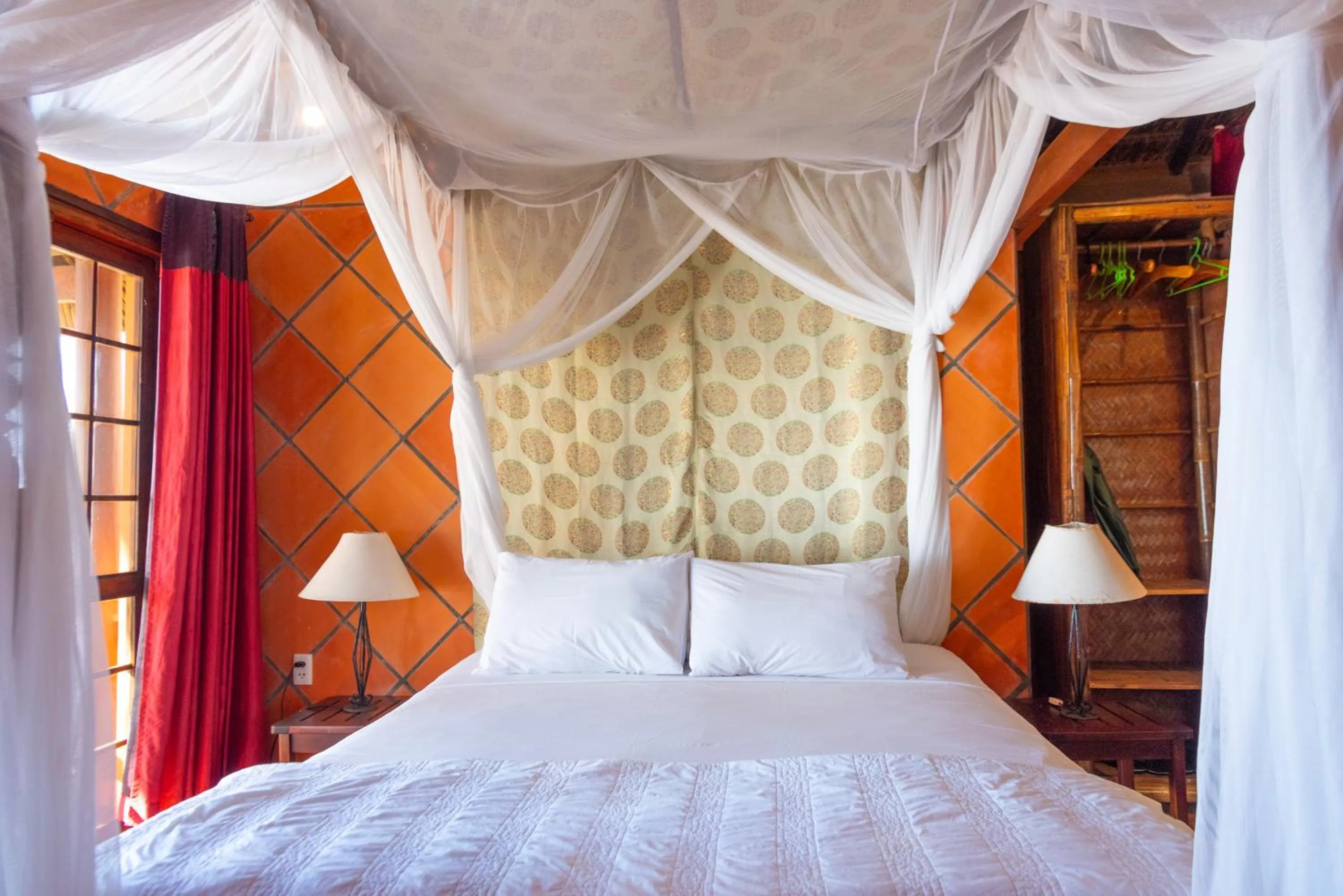 Property building, Bed in Full Moon Beach Resort