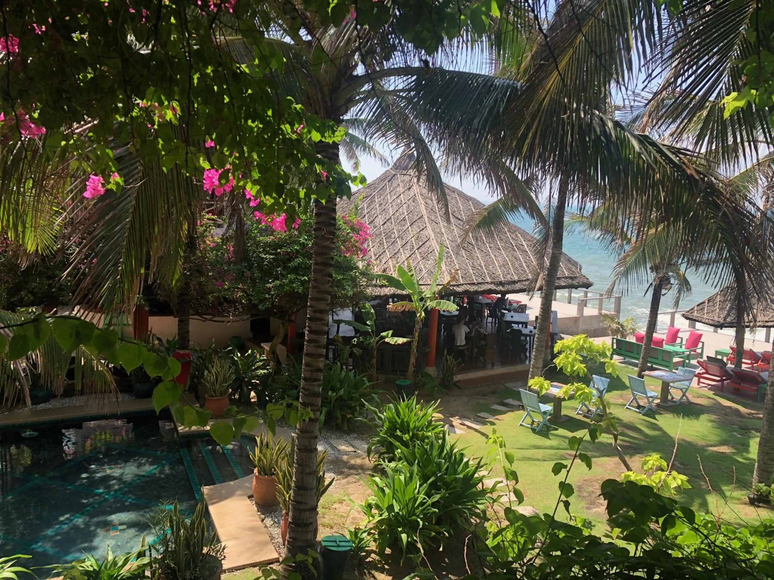 Property building in Full Moon Beach Resort