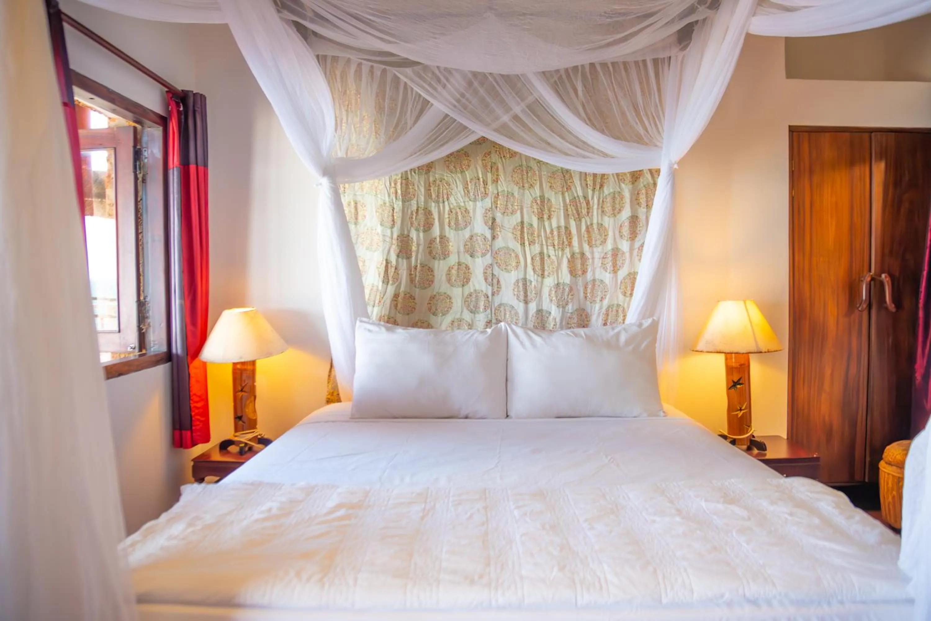 Bed in Full Moon Beach Resort