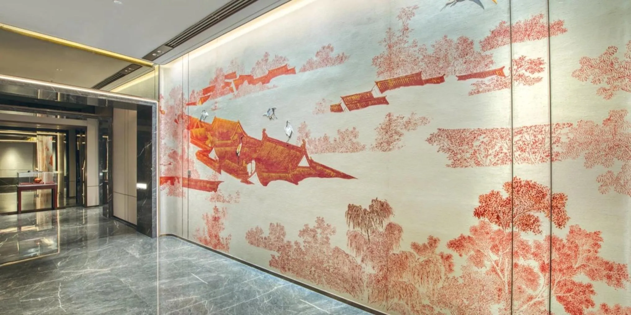 Lobby or reception in Crowne Plaza Rugao