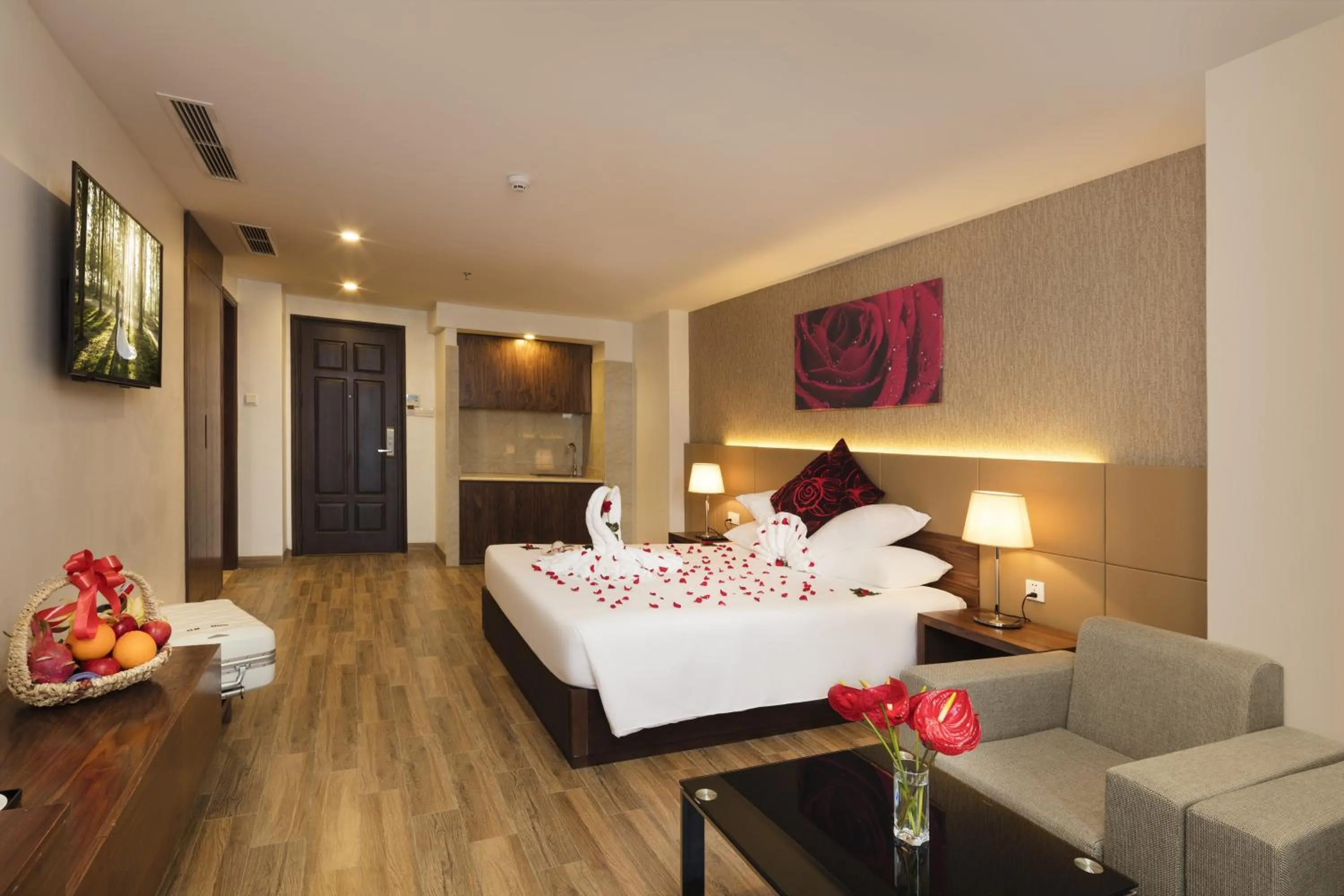 Photo of the whole room, Bed in Sea Pearl Hotel