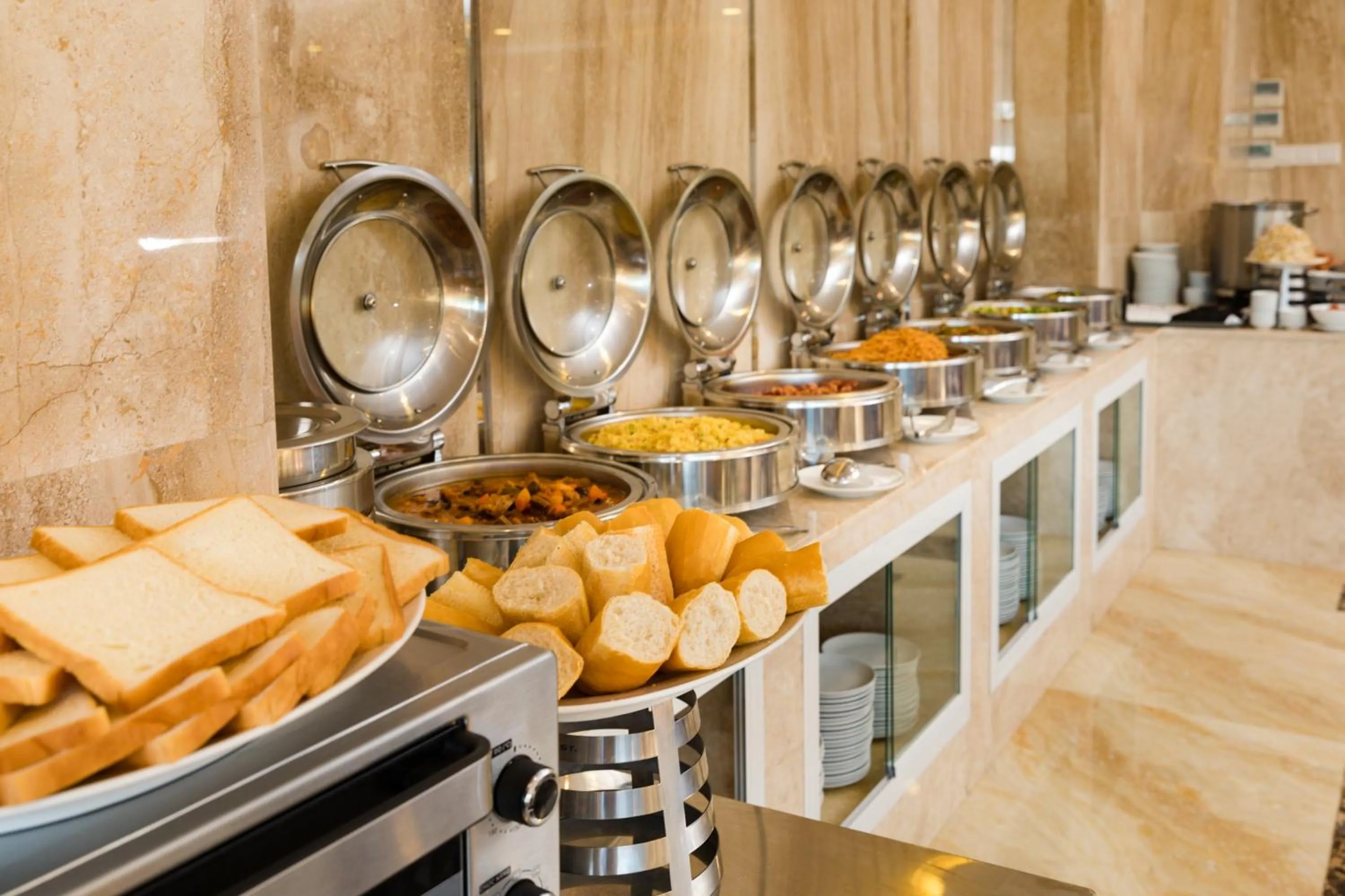 Breakfast in Sea Pearl Hotel