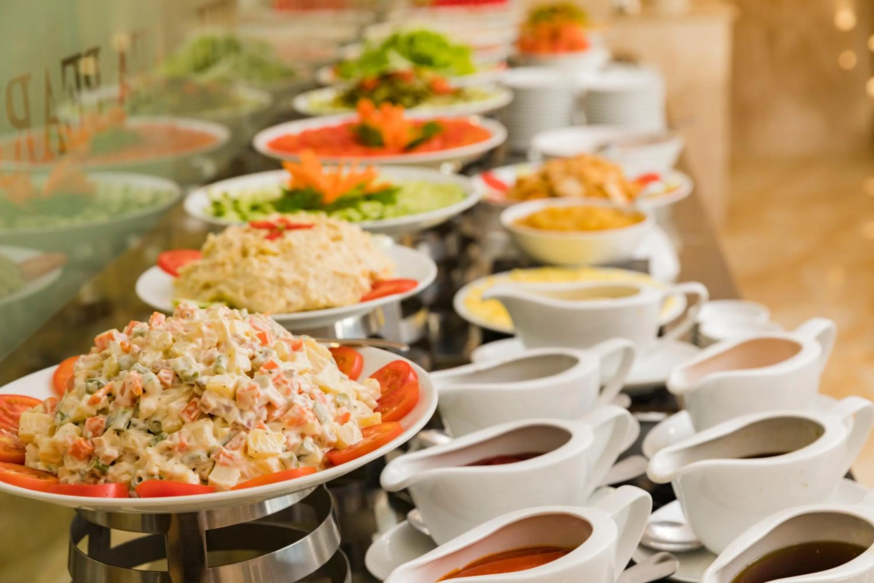 Breakfast in Sea Pearl Hotel