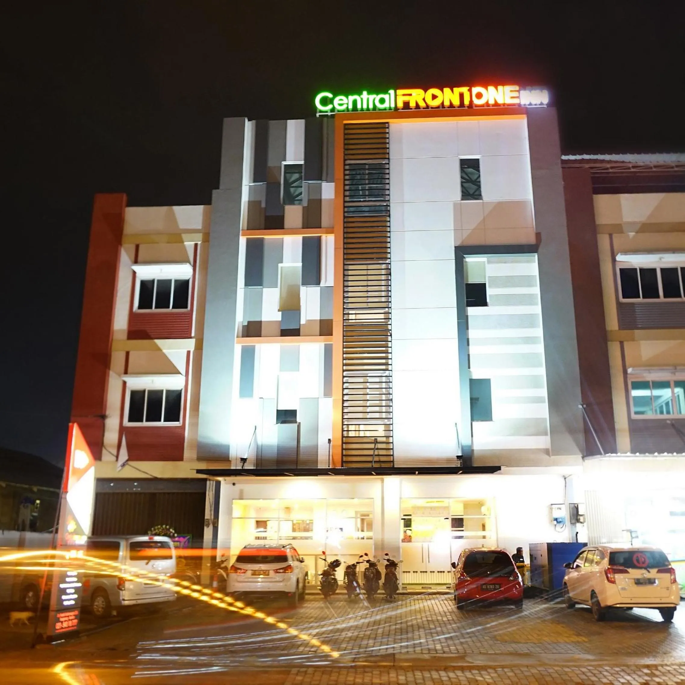 Property building in Central Front One Inn Jakarta Airport