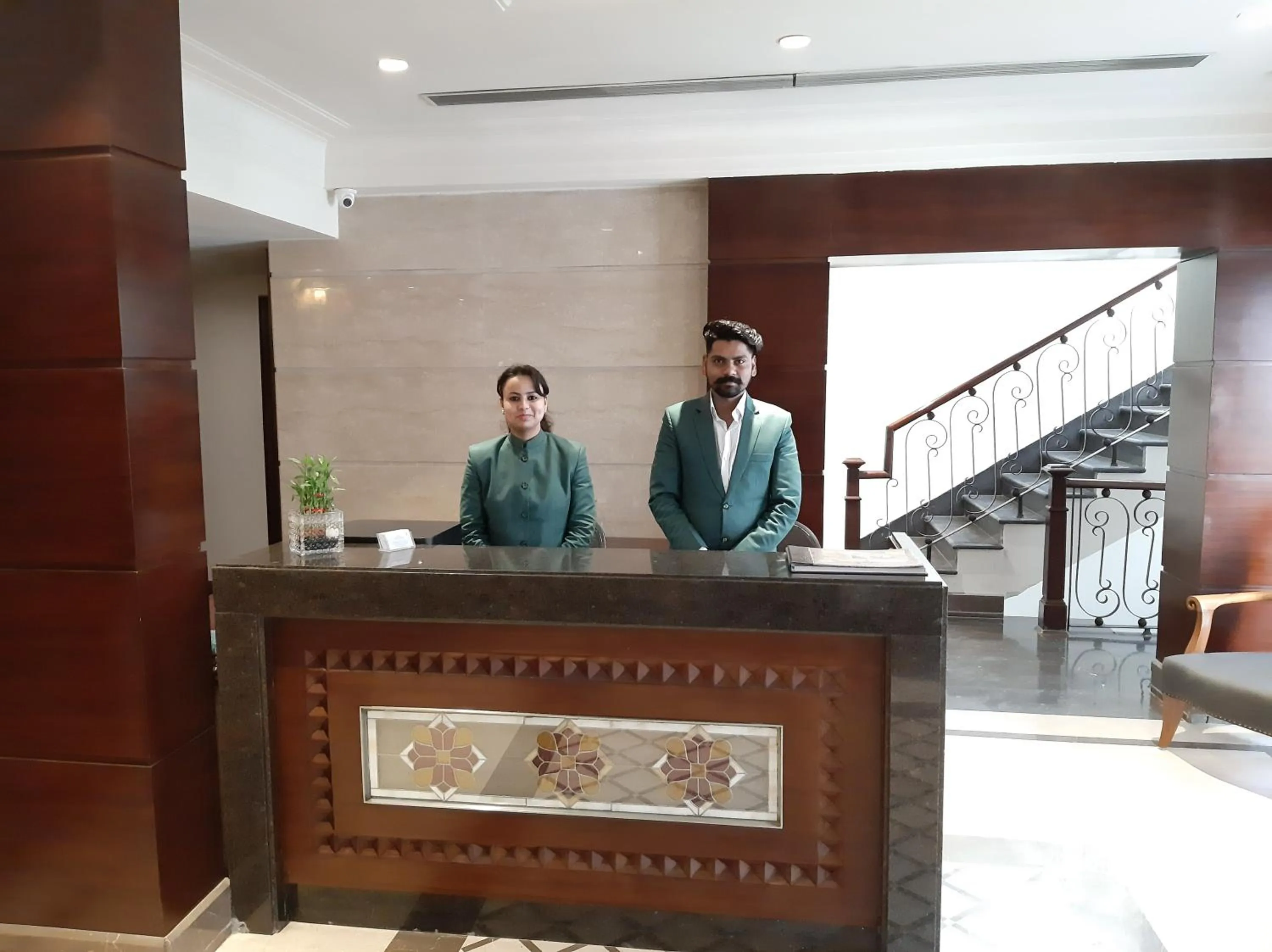Staff in Hotel Golden Tower Near Heritage Street