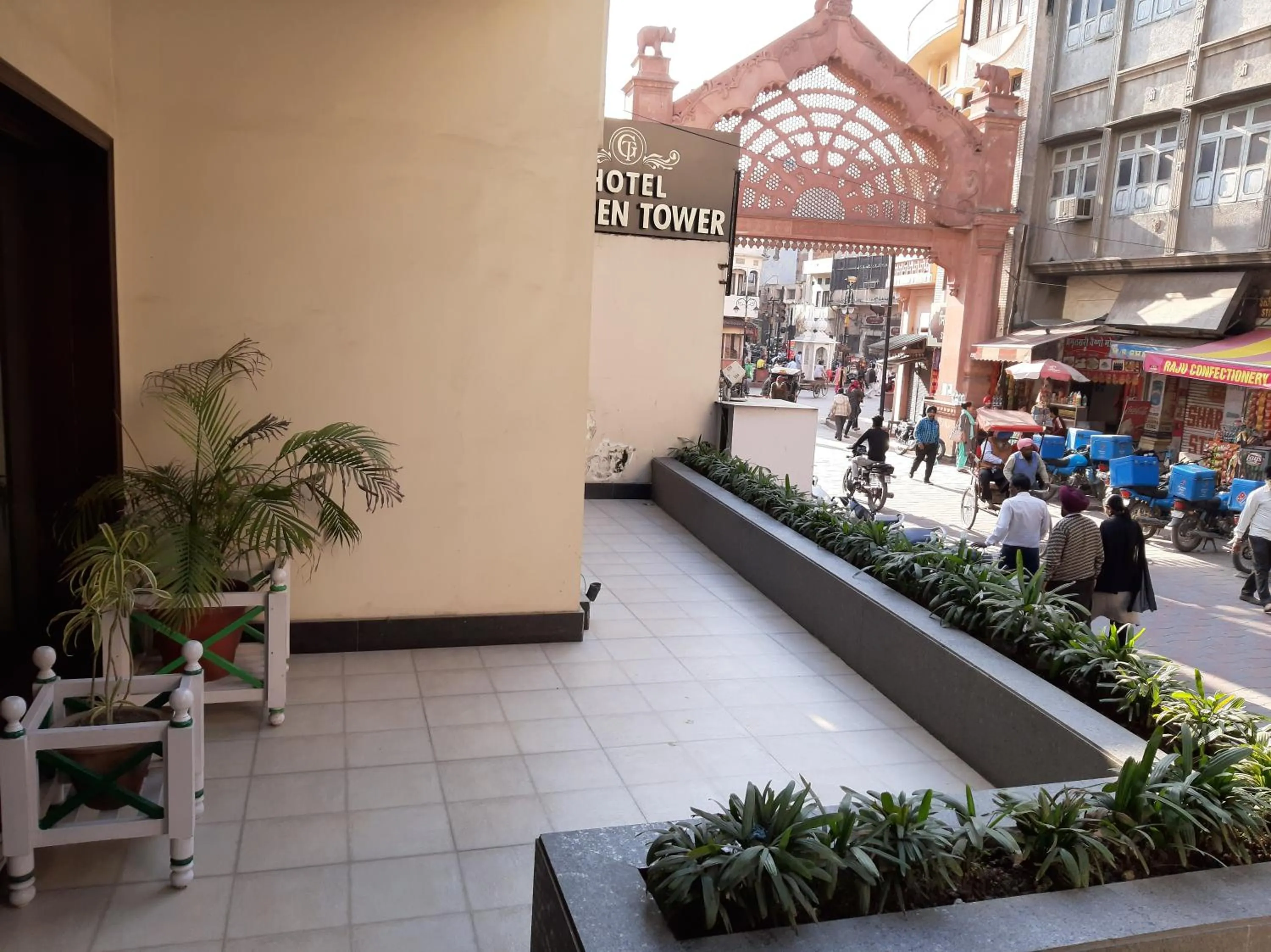 City view in Hotel Golden Tower Near Heritage Street