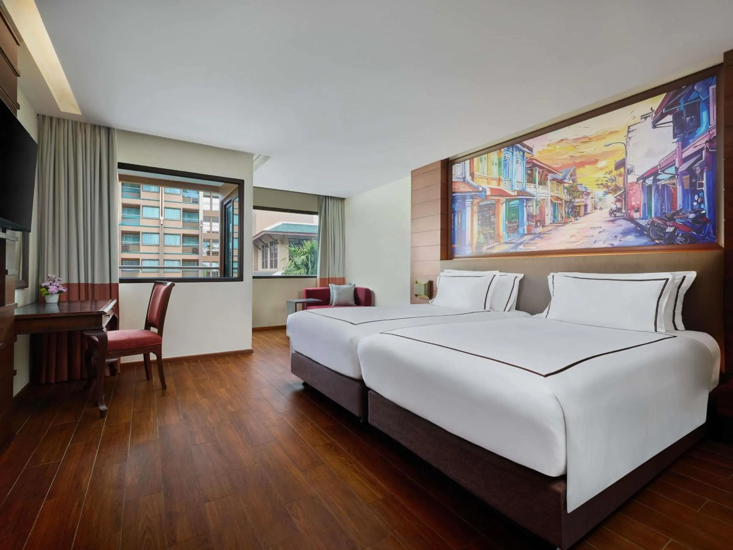 Deluxe Twin Room in Novotel Phuket Vintage Park Resort Deluxe Twin Room in Novotel Phuket Vintage Park Resort