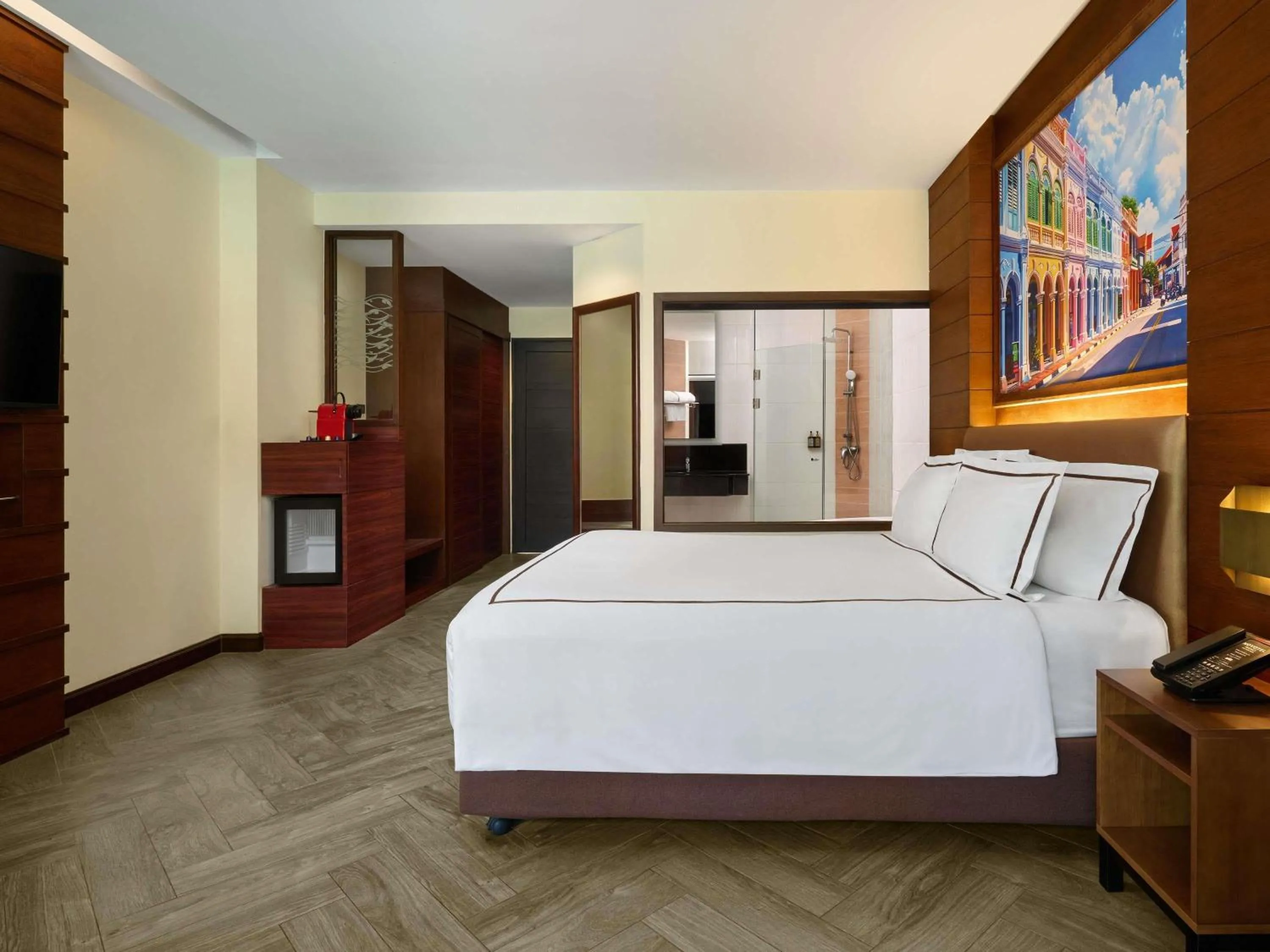 Bedroom, Bed in Novotel Phuket Vintage Park Resort