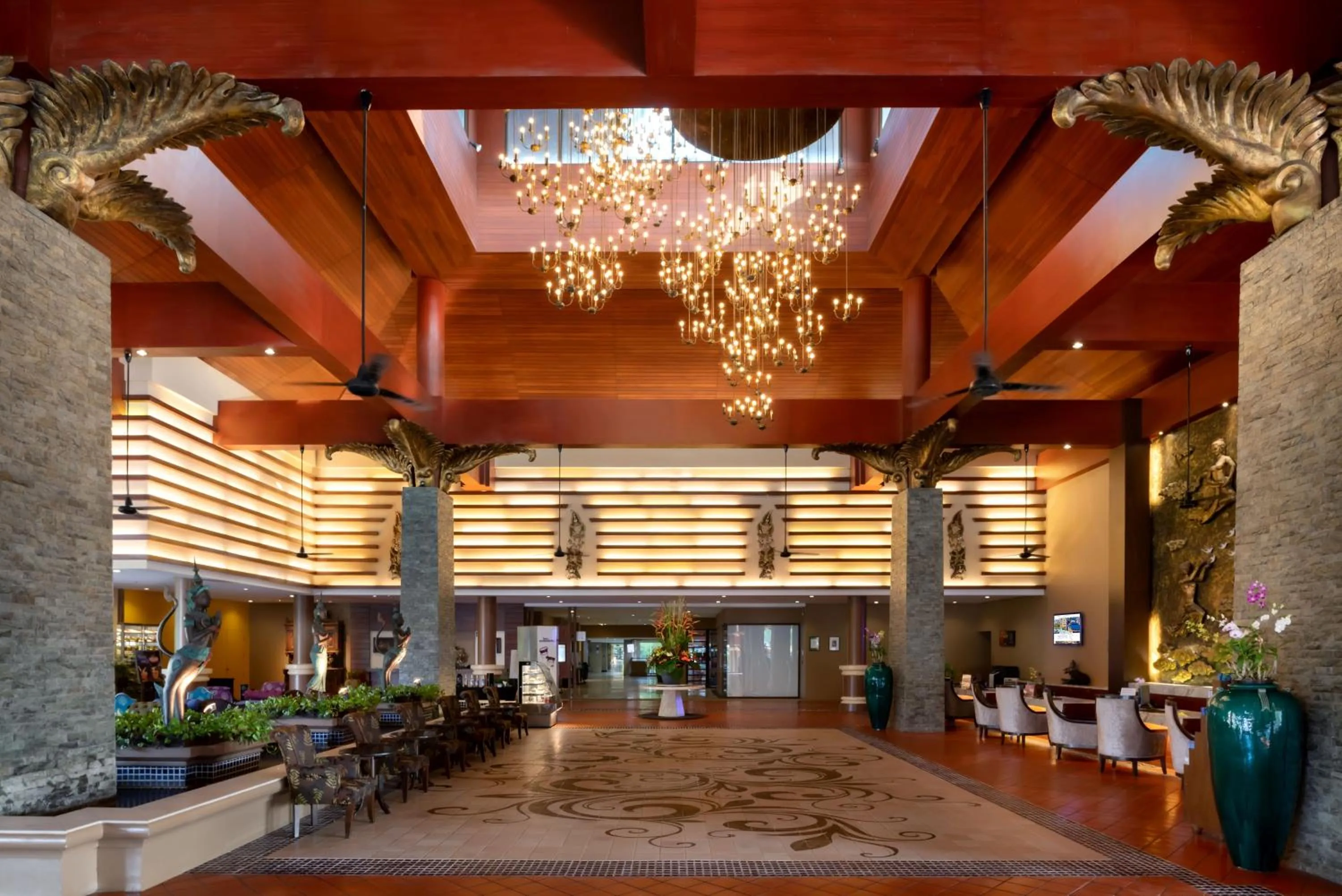 Lobby or reception in Novotel Phuket Vintage Park Resort