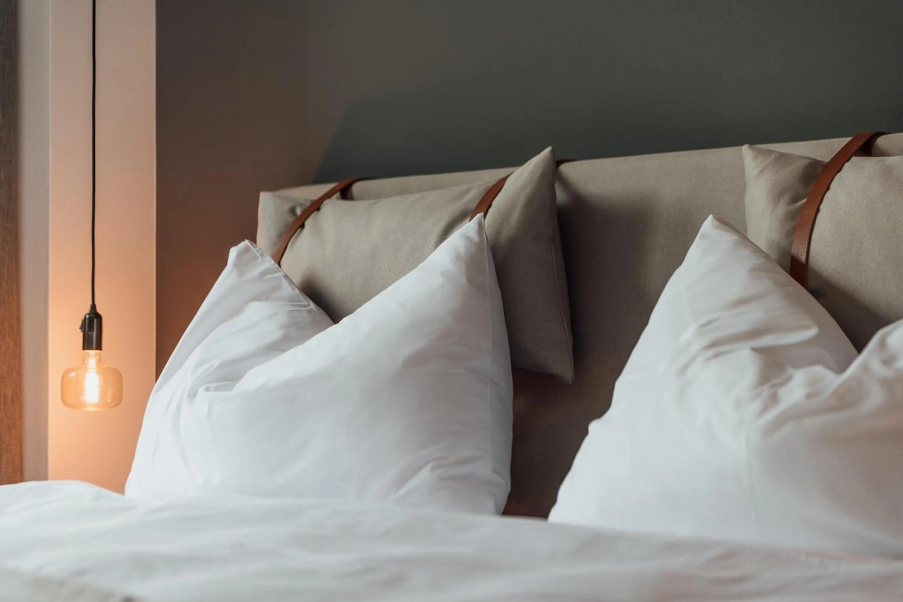 Bed in Gubelhof Suites