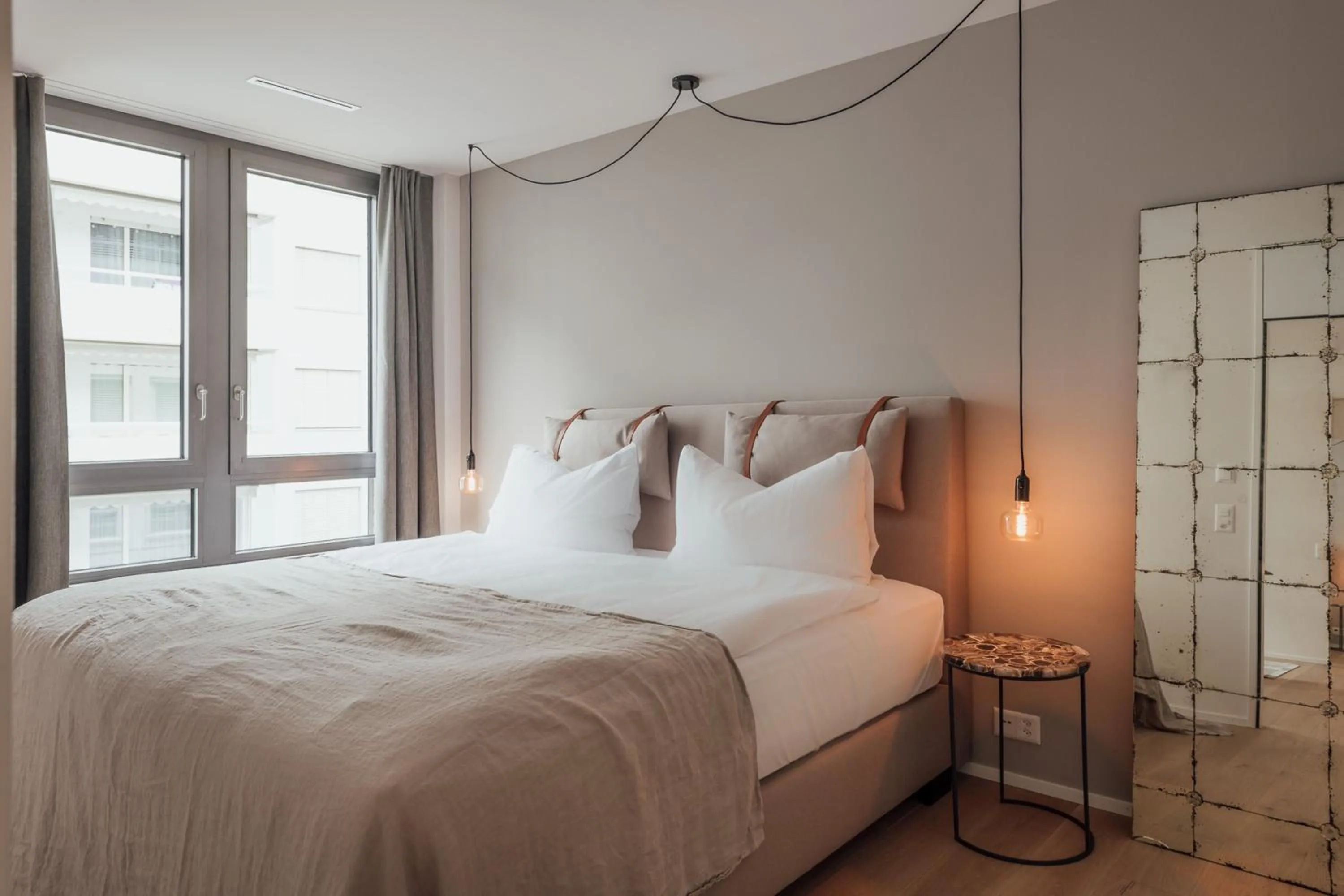 Bed in Gubelhof Suites