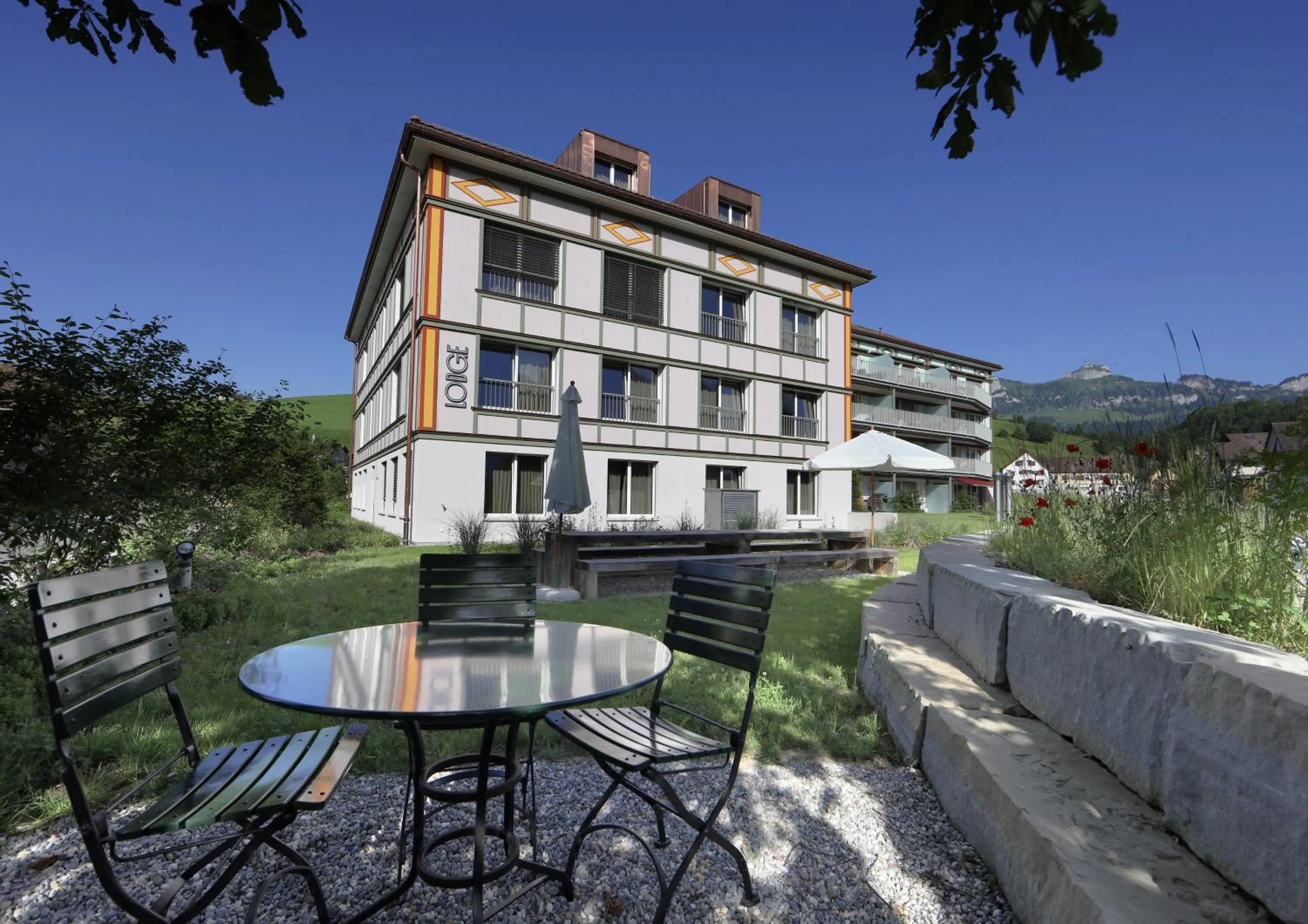 Garden in Lodge Hof Weissbad