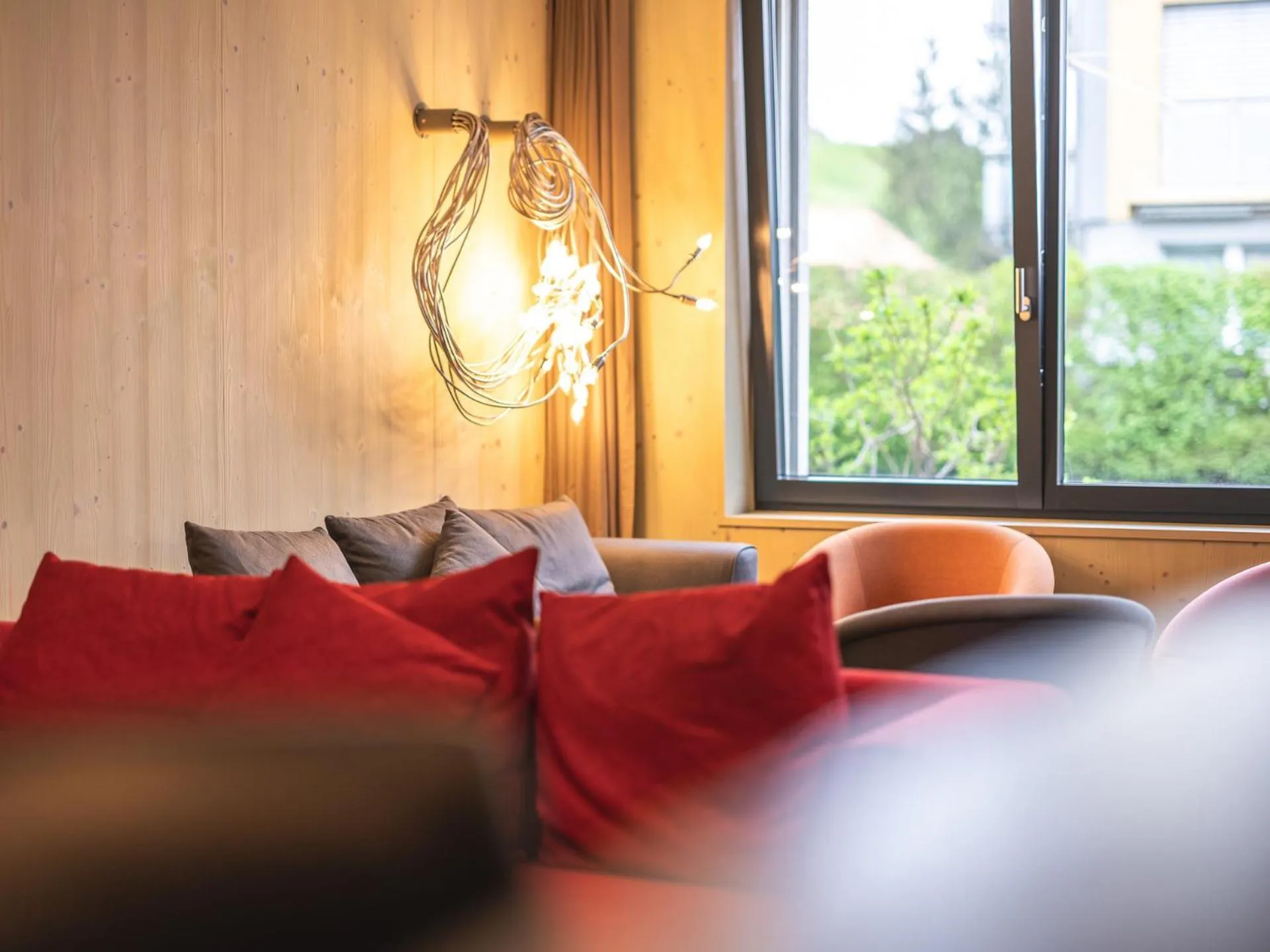 Decorative detail in Lodge Hof Weissbad