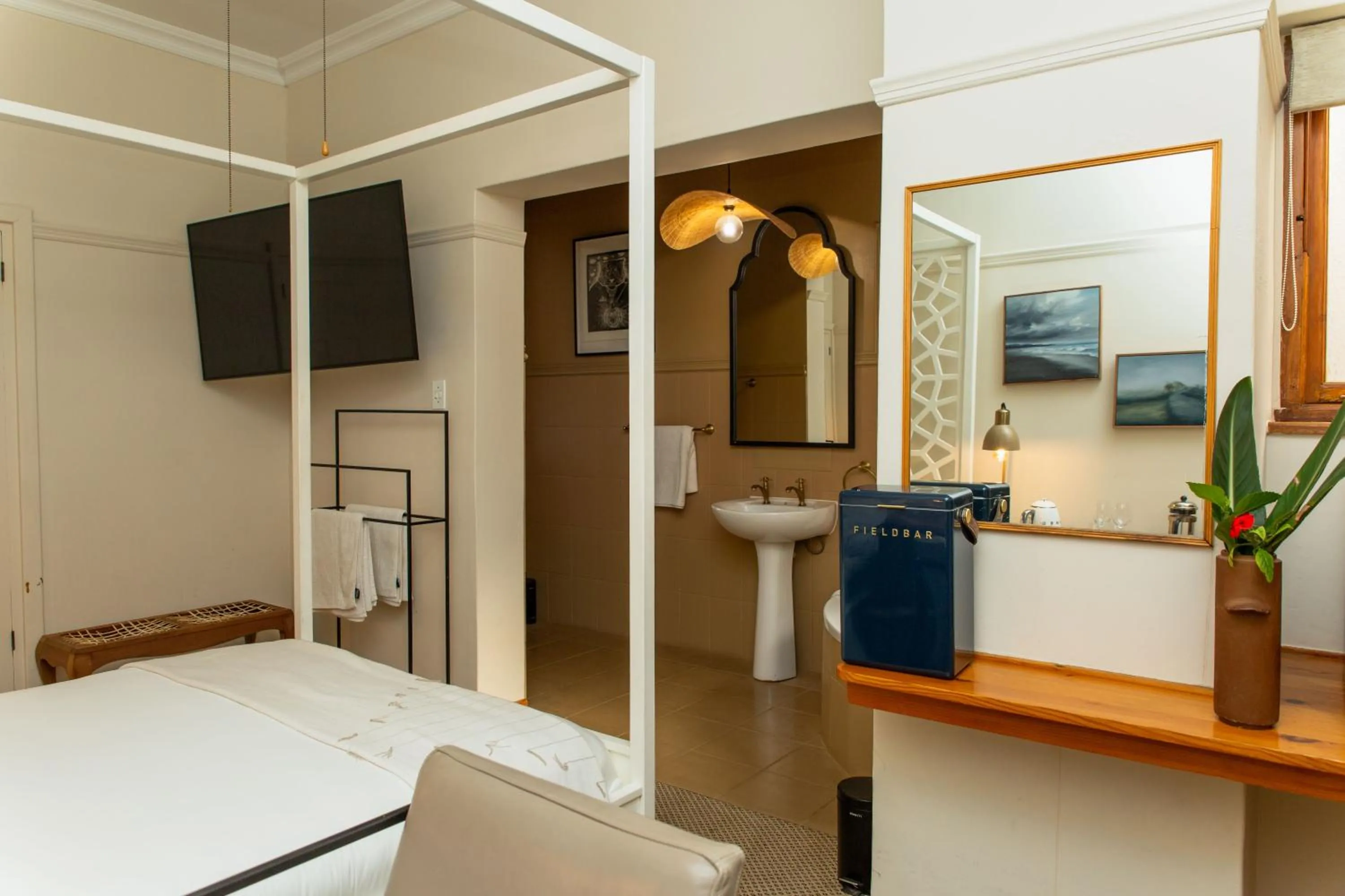 Bed in Sonnekus Boutique Hotel & Bistro