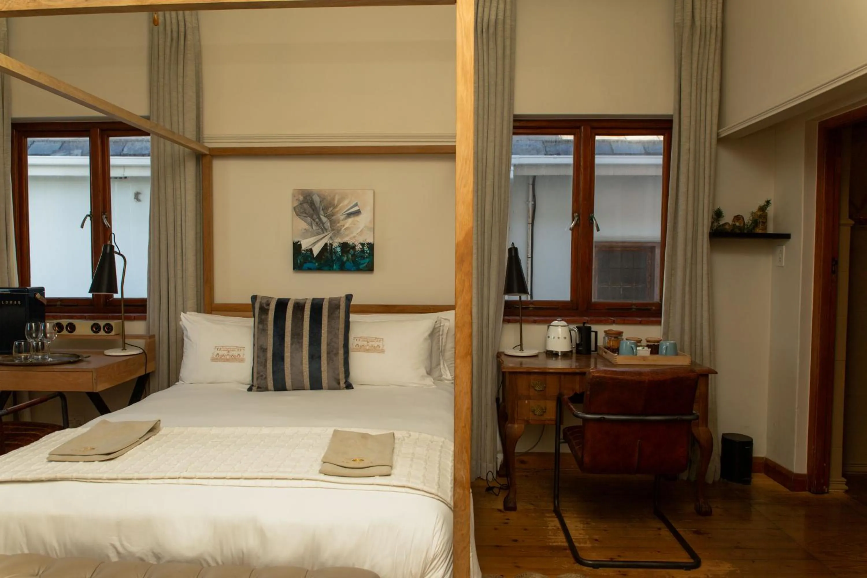 Bed in Sonnekus Boutique Hotel & Bistro