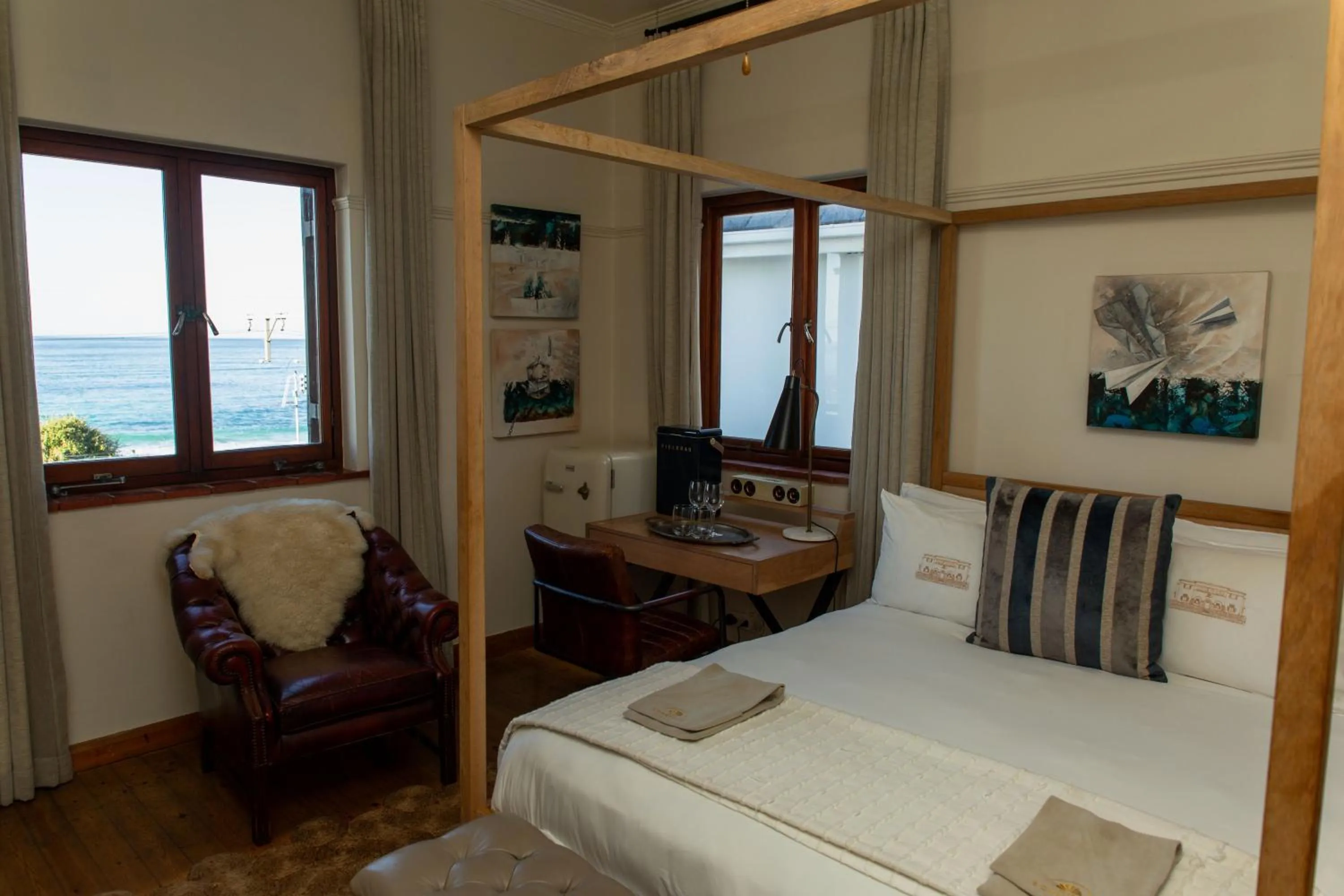 Bed in Sonnekus Boutique Hotel & Bistro