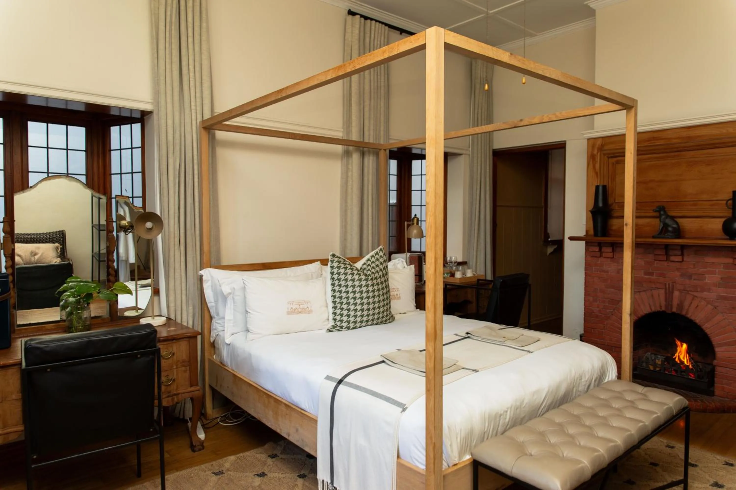 Bed in Sonnekus Boutique Hotel & Bistro