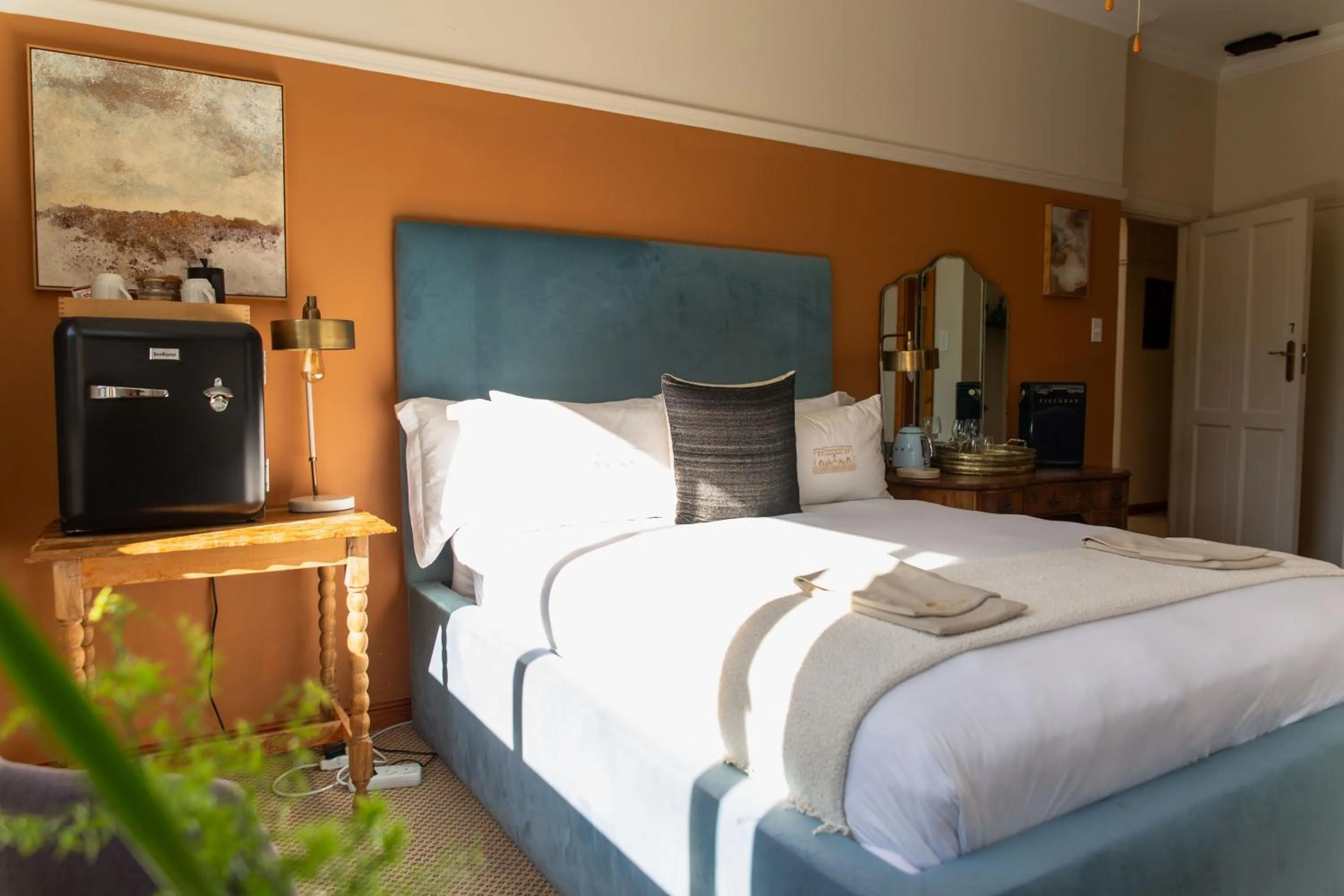 Bed in Sonnekus Boutique Hotel & Bistro