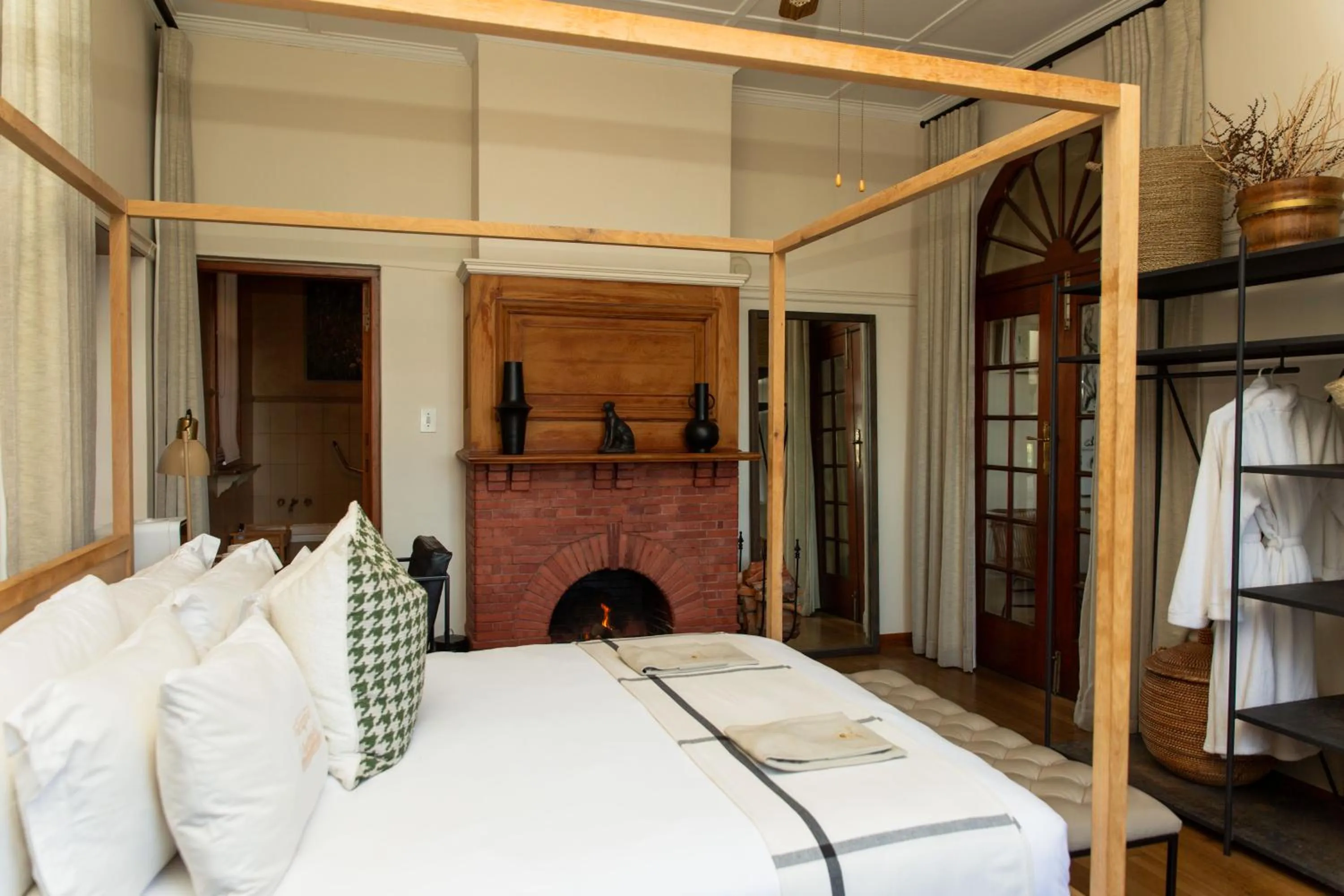 Bed in Sonnekus Boutique Hotel & Bistro