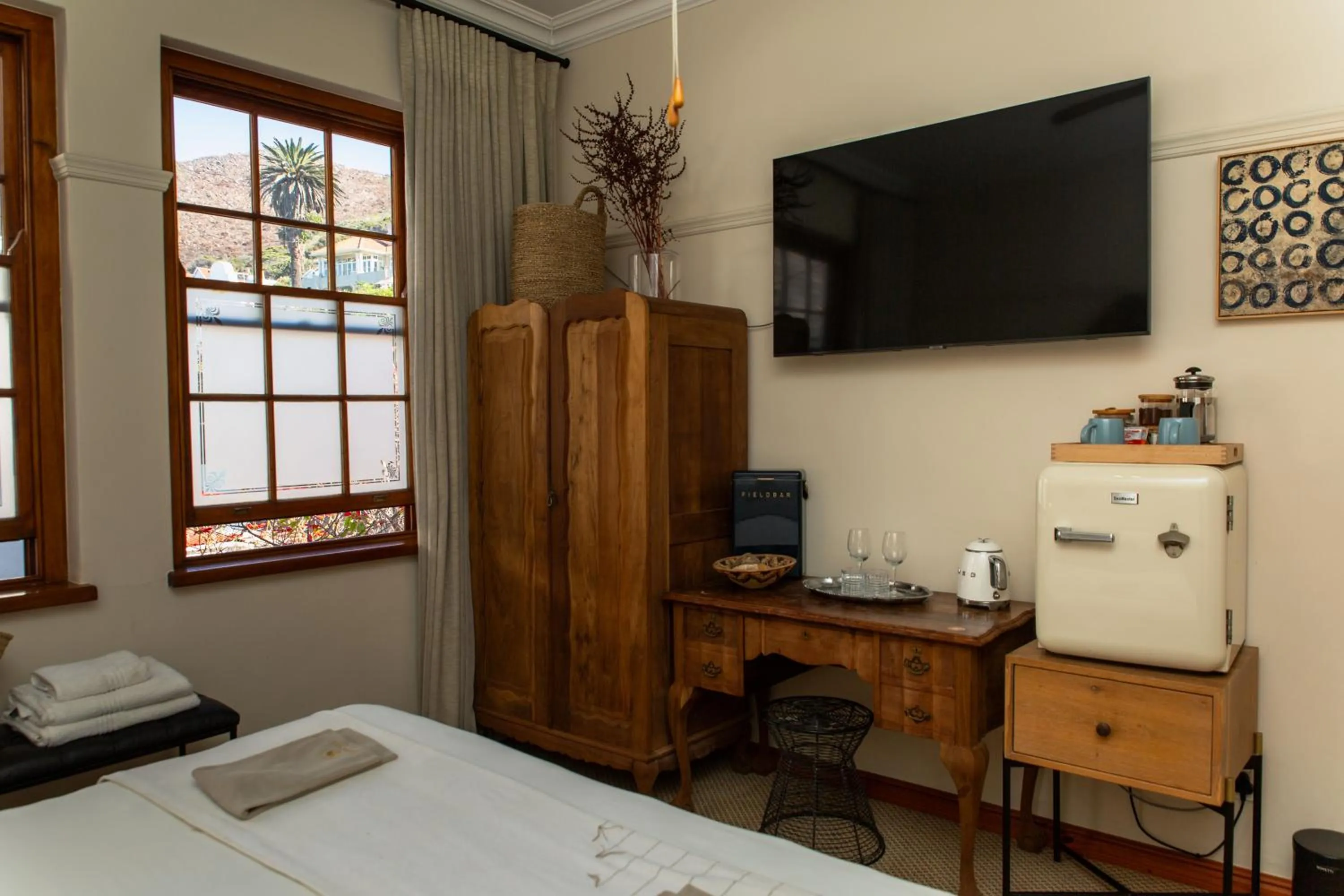 Bed in Sonnekus Boutique Hotel & Bistro