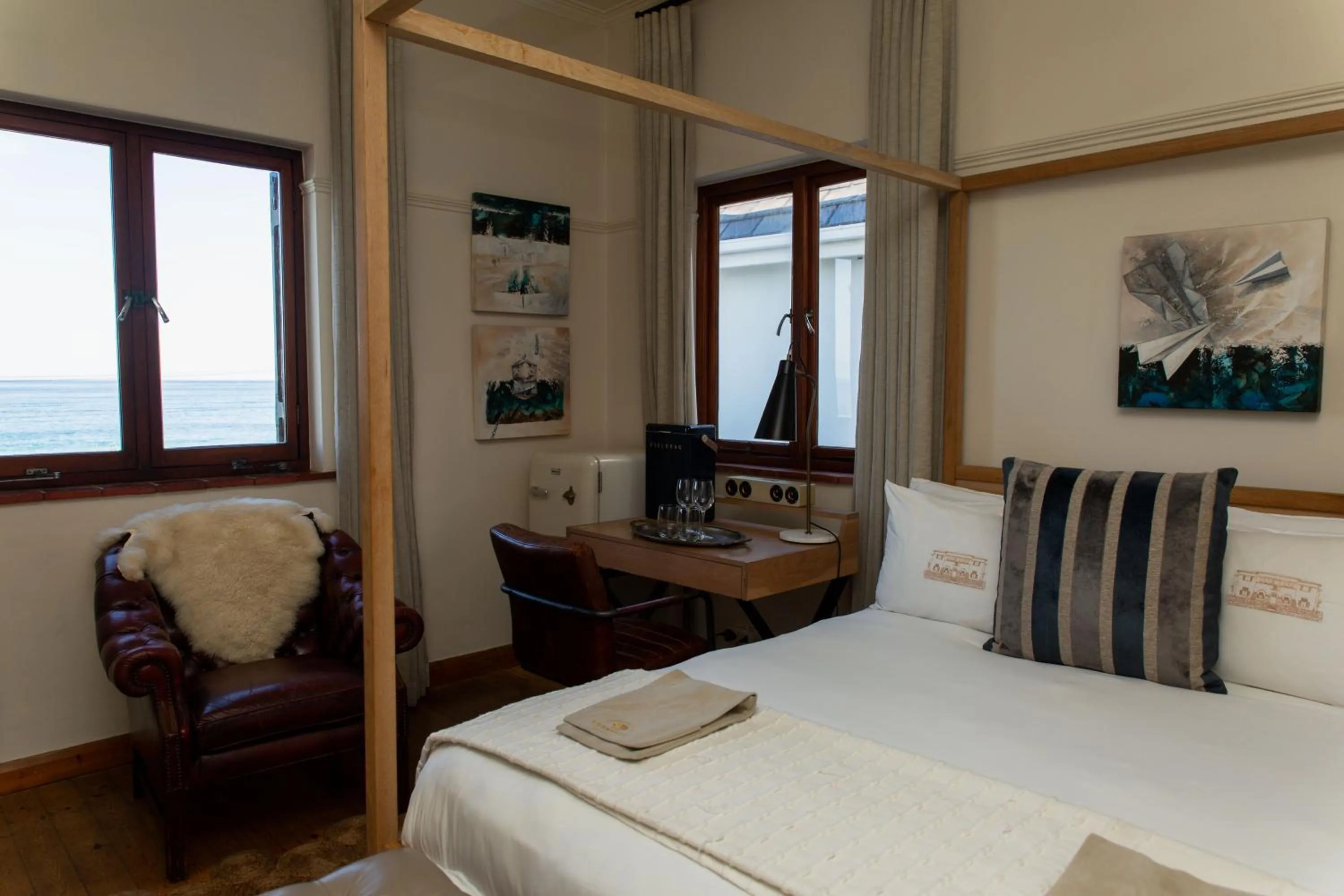 Bed in Sonnekus Boutique Hotel & Bistro