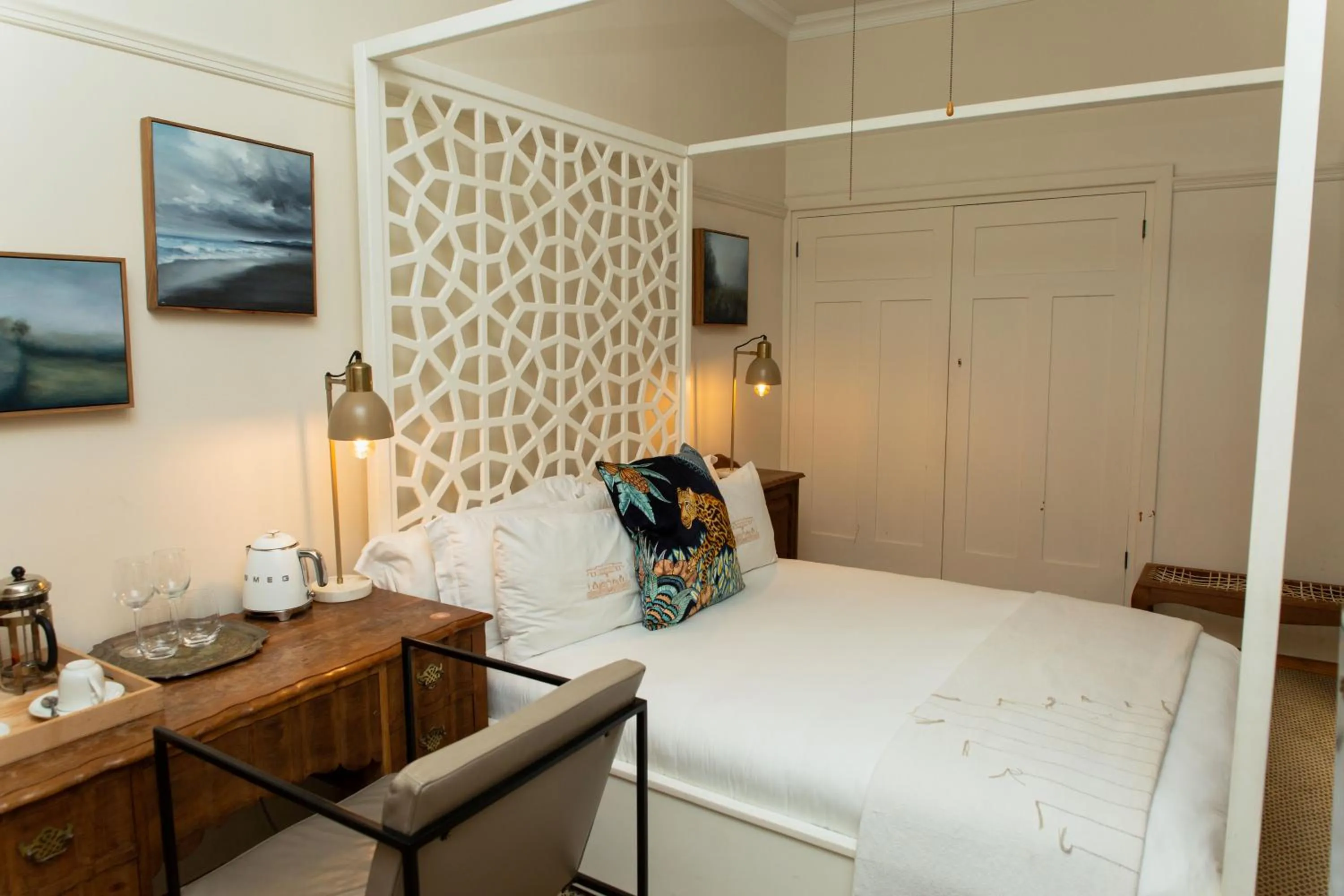 Bed in Sonnekus Boutique Hotel & Bistro