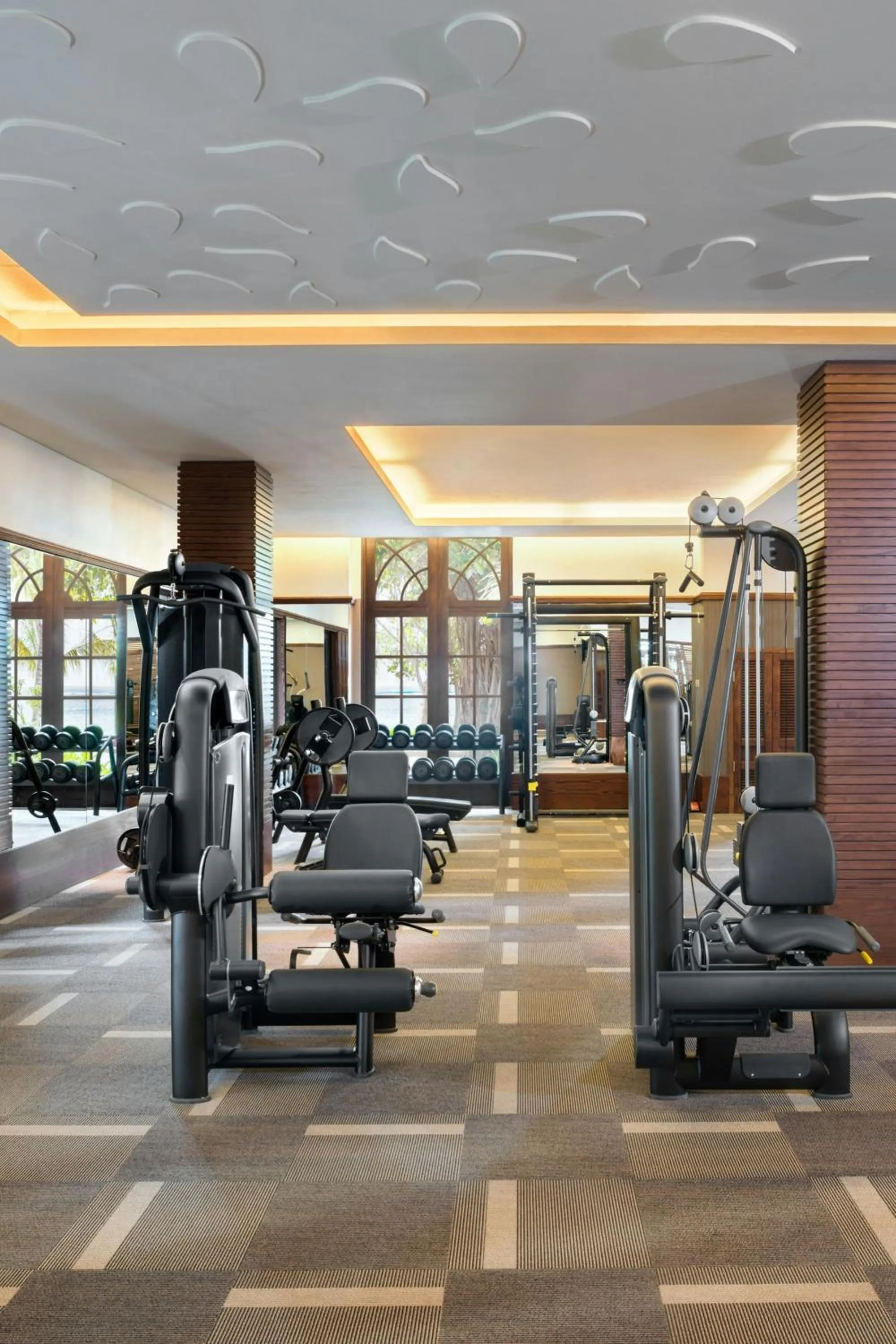 Fitness centre/facilities in The St. Regis Le Morne Resort, Mauritius