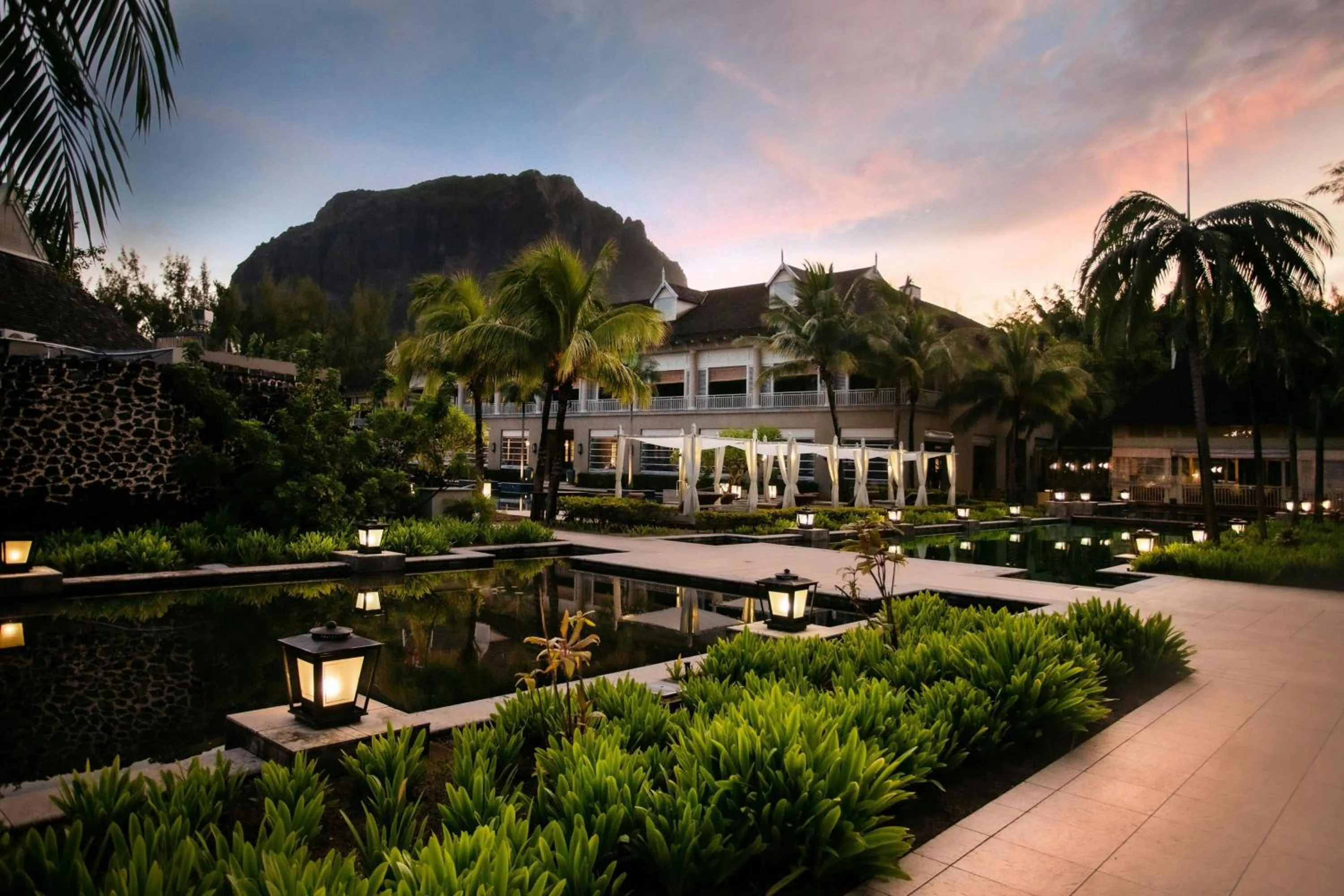 Property building in The St. Regis Le Morne Resort, Mauritius