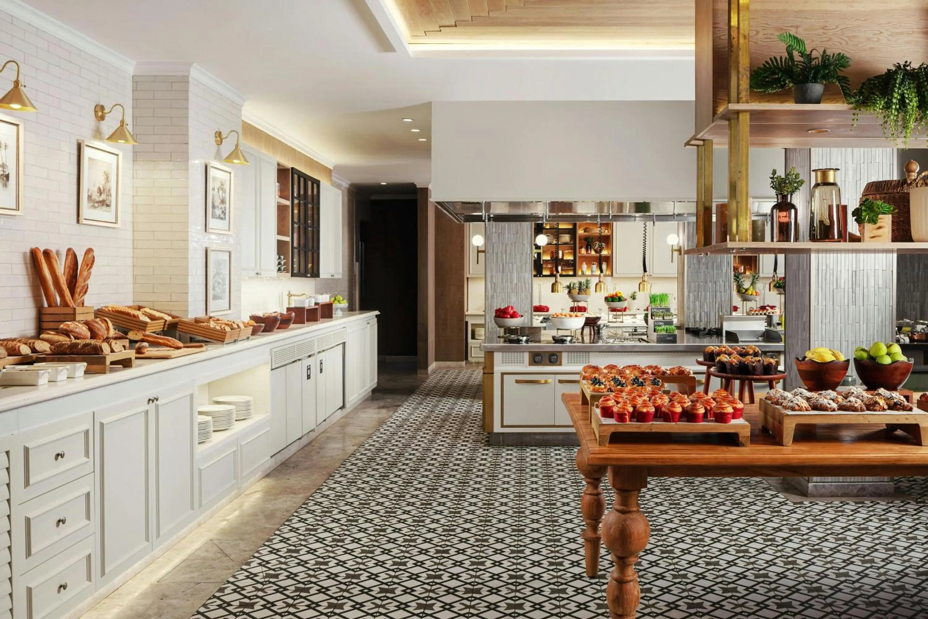 Breakfast in The St. Regis Le Morne Resort, Mauritius