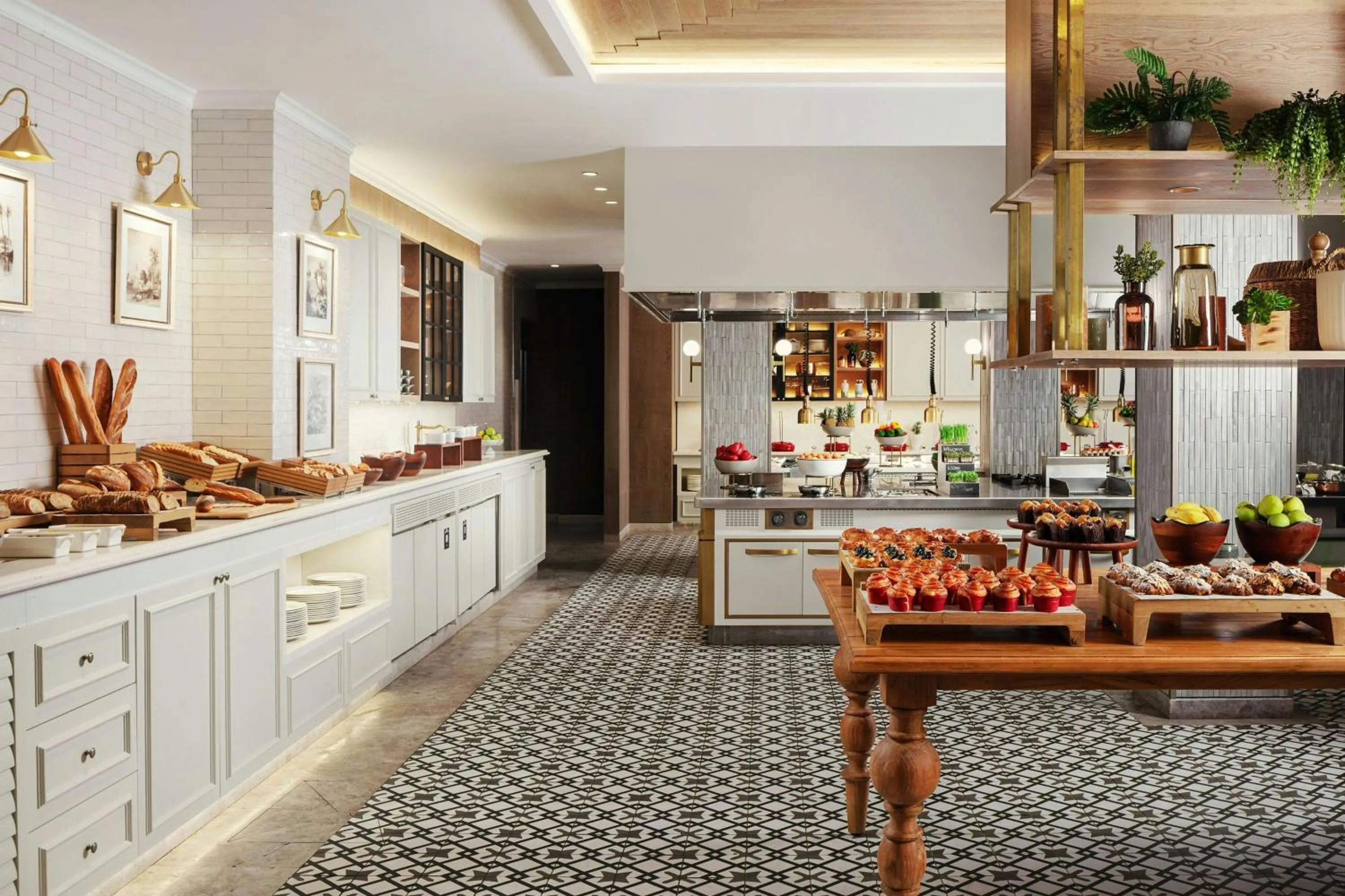 Breakfast in The St. Regis Le Morne Resort, Mauritius