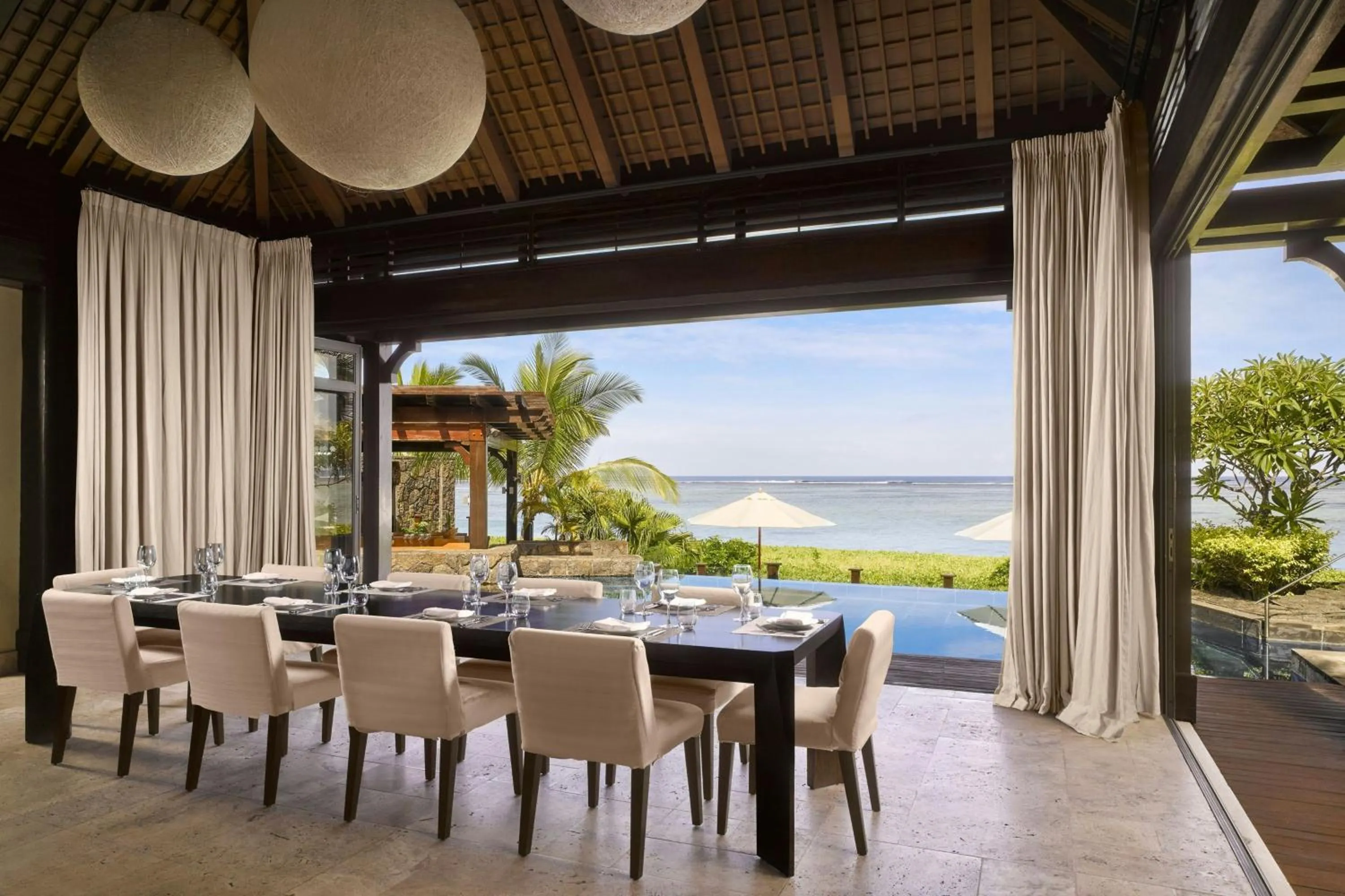 Beach in The St. Regis Le Morne Resort, Mauritius