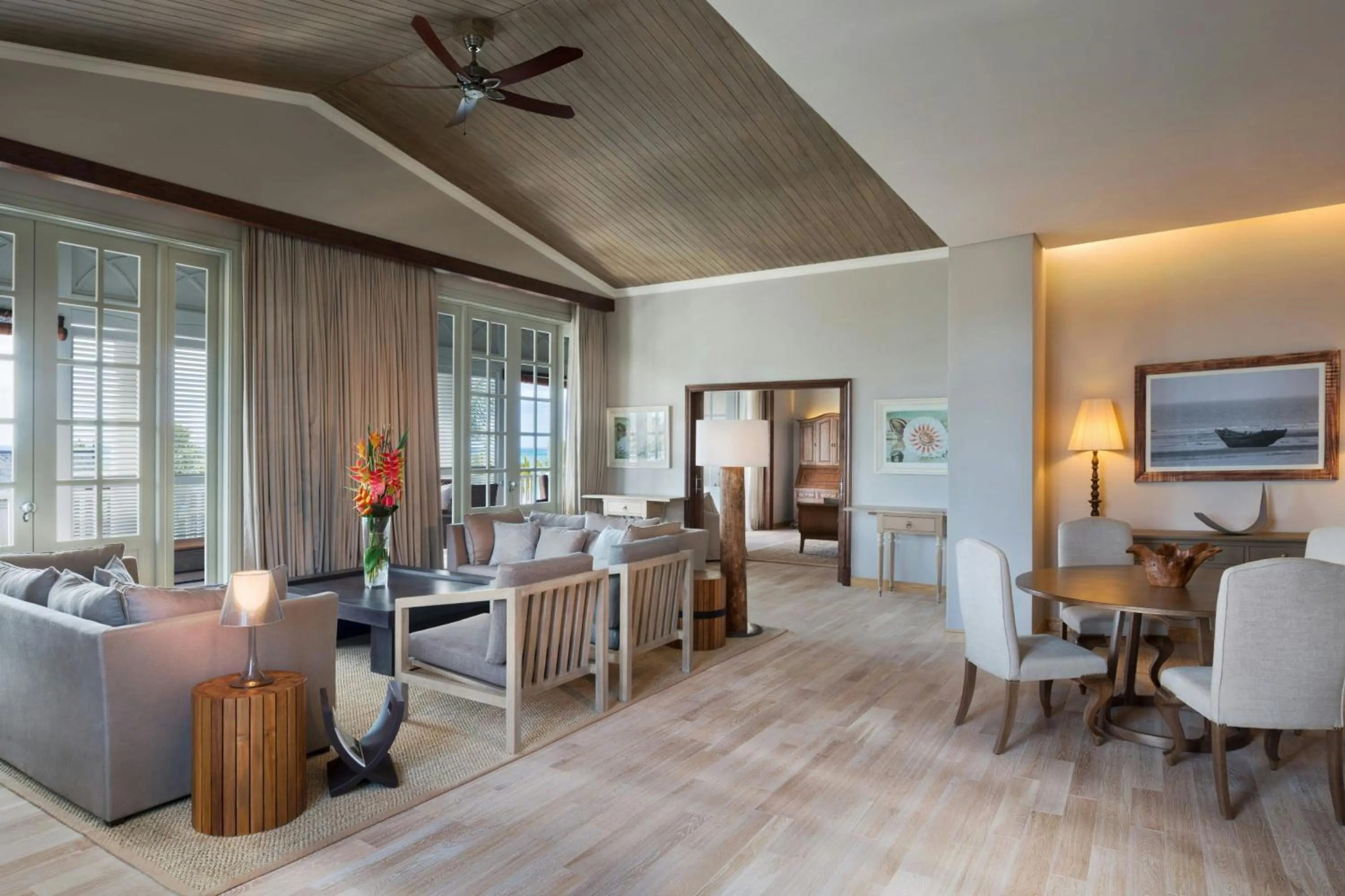 Living room in The St. Regis Le Morne Resort, Mauritius