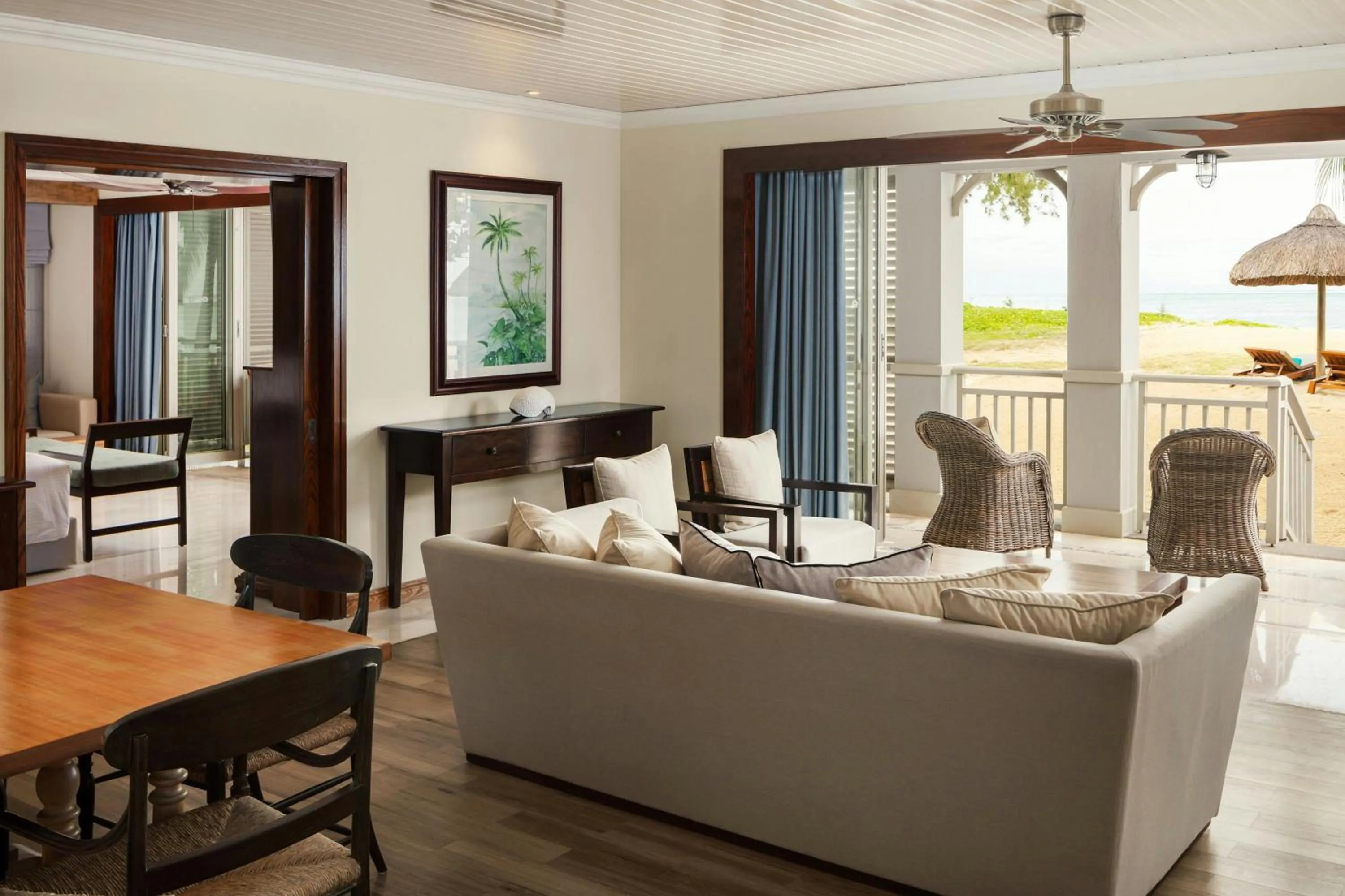 Beach in The St. Regis Le Morne Resort, Mauritius