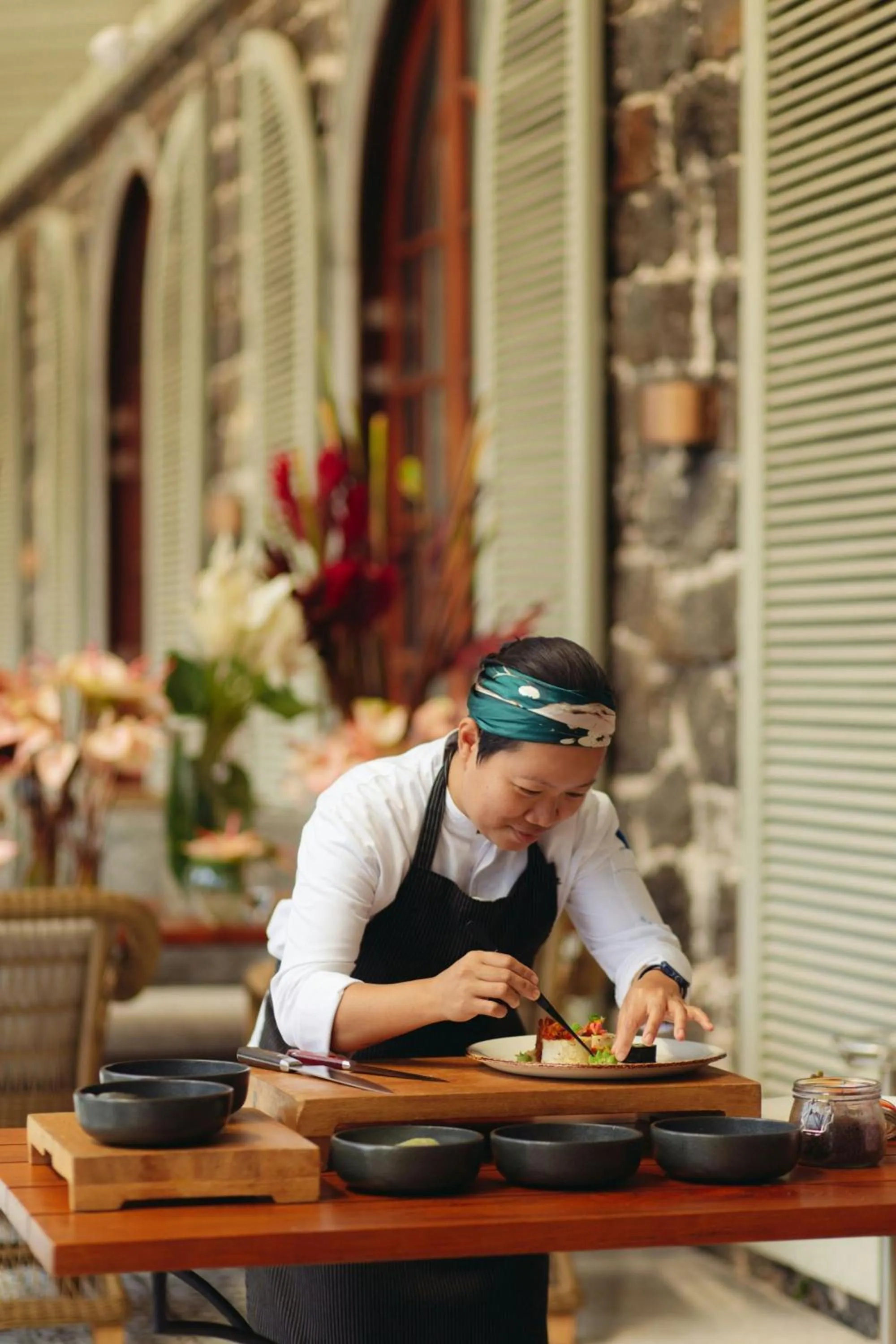 Restaurant/places to eat in The St. Regis Le Morne Resort, Mauritius