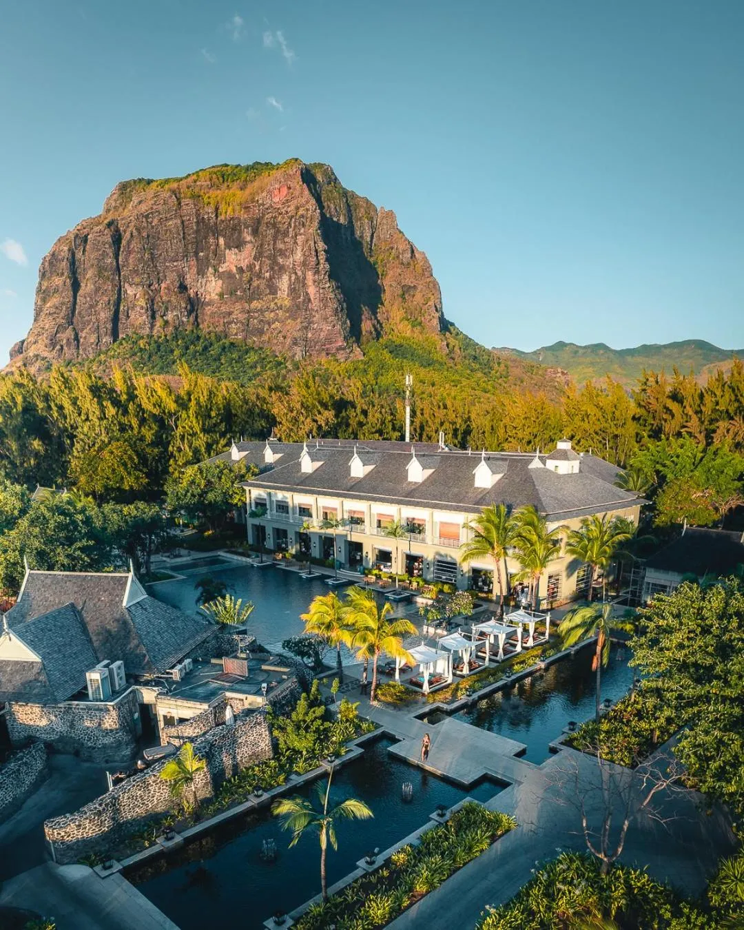Property building in JW Marriott Mauritius Resort