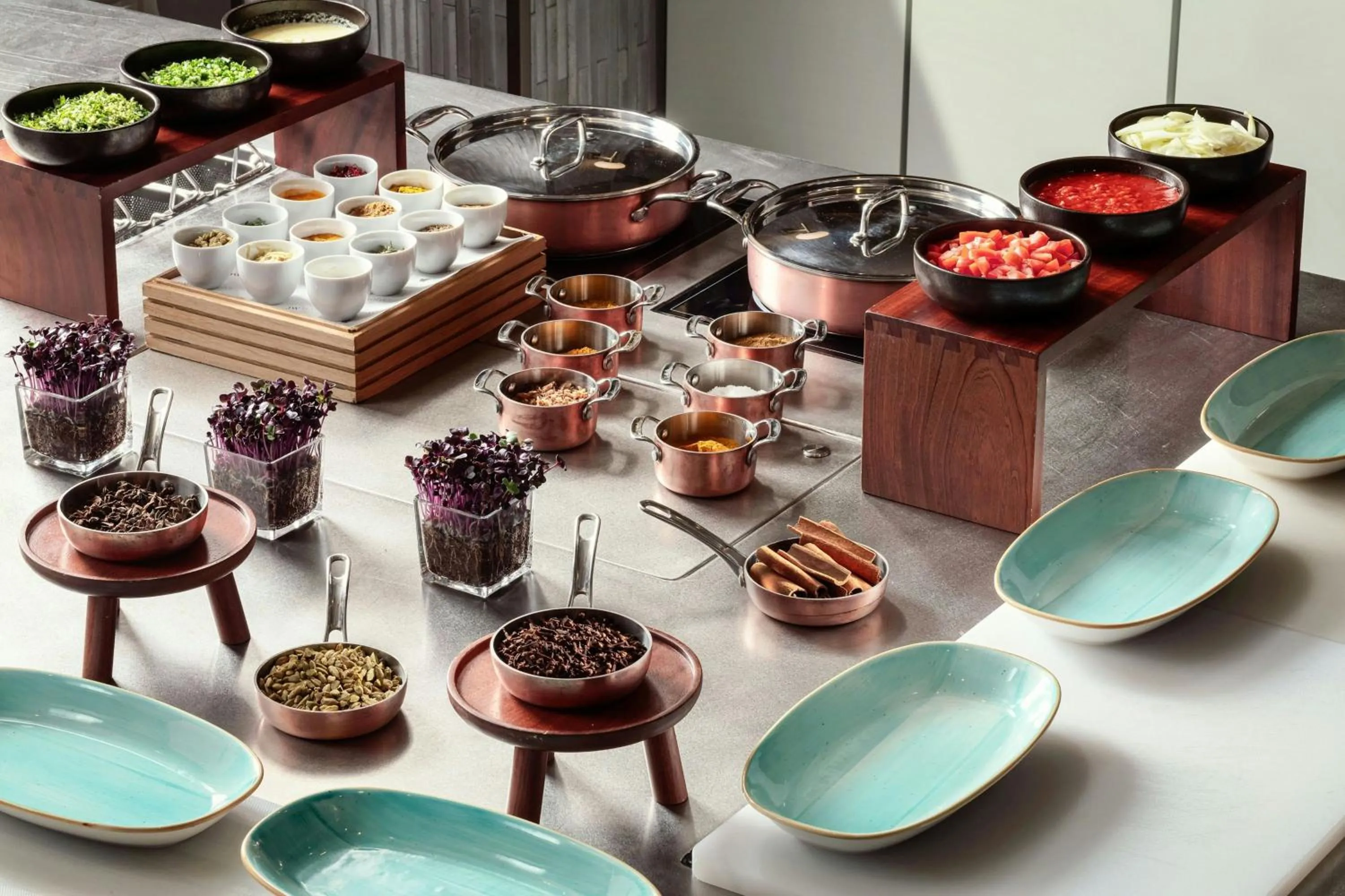 Breakfast in The St. Regis Le Morne Resort, Mauritius